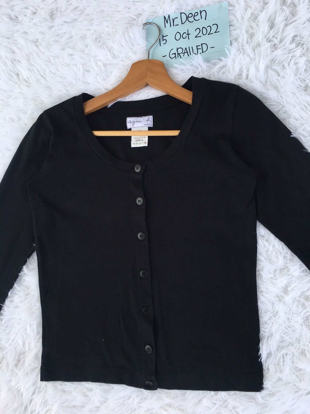 agnes b. Rare Agnes B. Longsleeve Shirt Size XS / US 0-2 / IT 36-38 - 3 Thumbnail