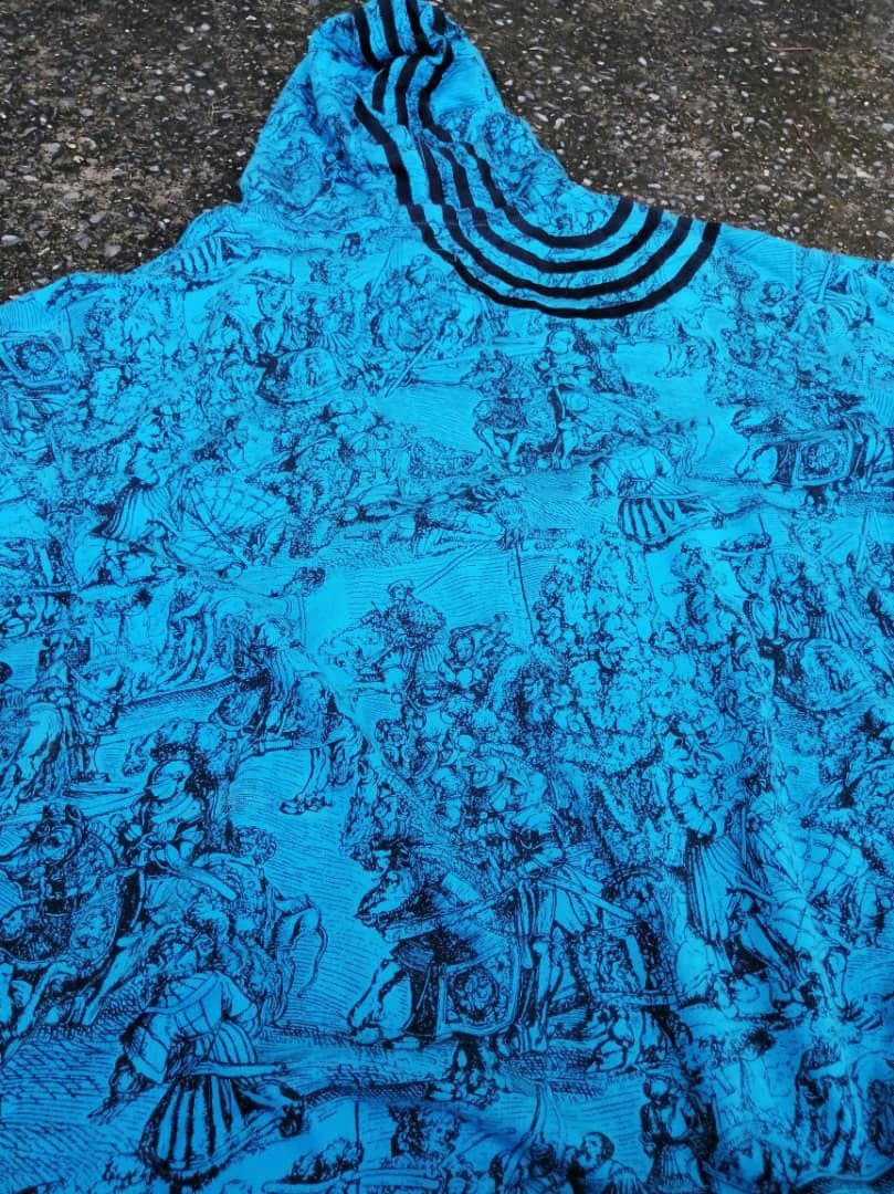 Massive Massive Revolution Allover Print Zipper Hoodie Size US XXL / EU 58 / 5 - 6 Thumbnail