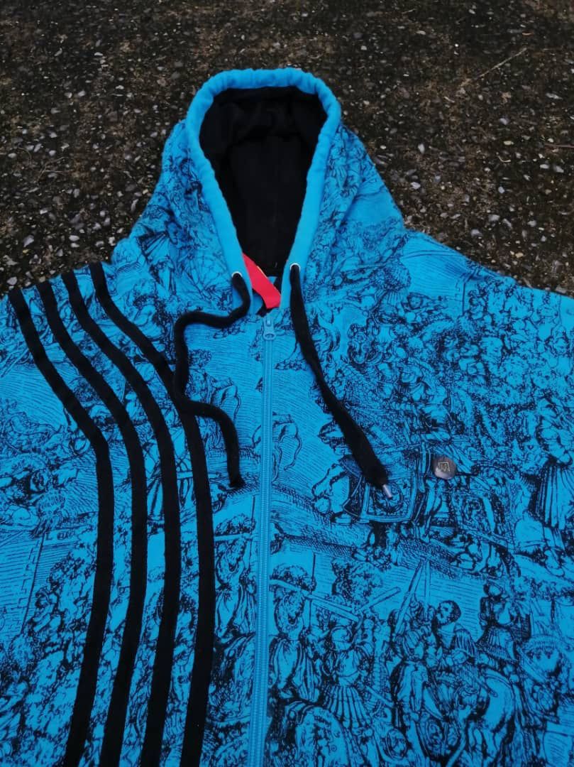 Massive Massive Revolution Allover Print Zipper Hoodie Size US XXL / EU 58 / 5 - 5 Thumbnail
