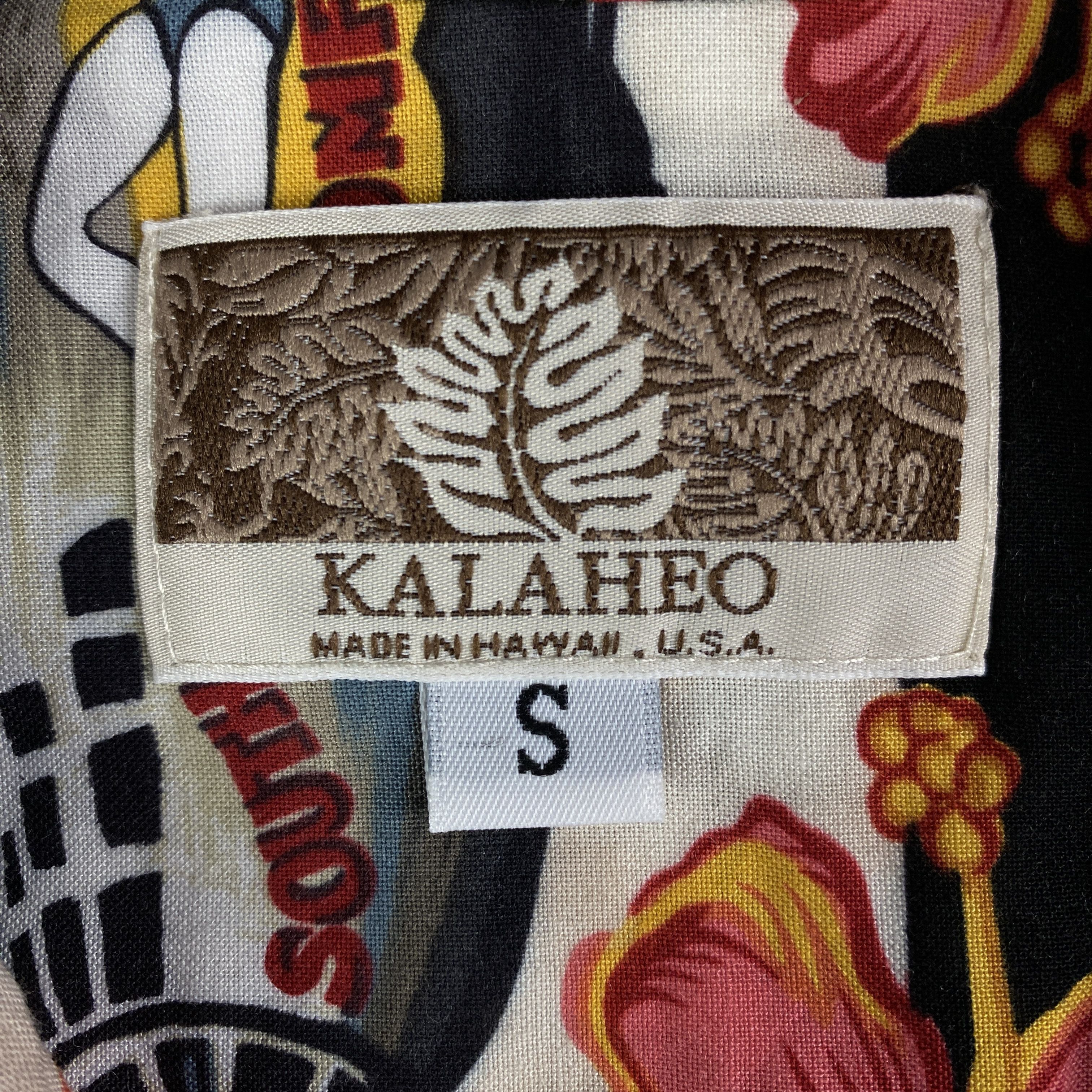 Vintage Mens Crazy Hawaiian Shirt Short Sleve Kalaheo Vintage Size S Size US S / EU 44-46 / 1 - 4 Thumbnail