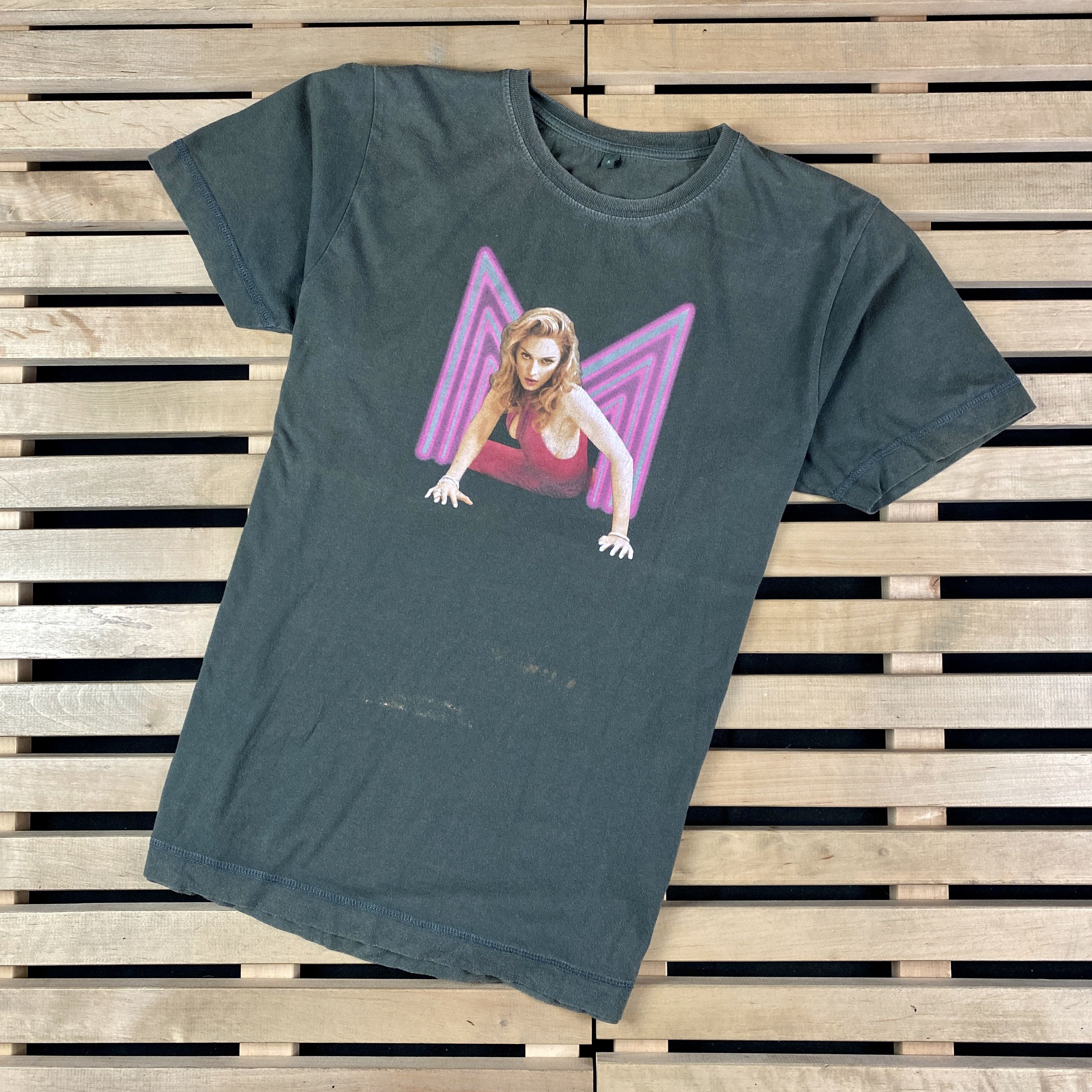 Band Tees Mens T-Shirt Madonna Vintage Size S Size US S / EU 44-46 / 1 - 1 Thumbnail