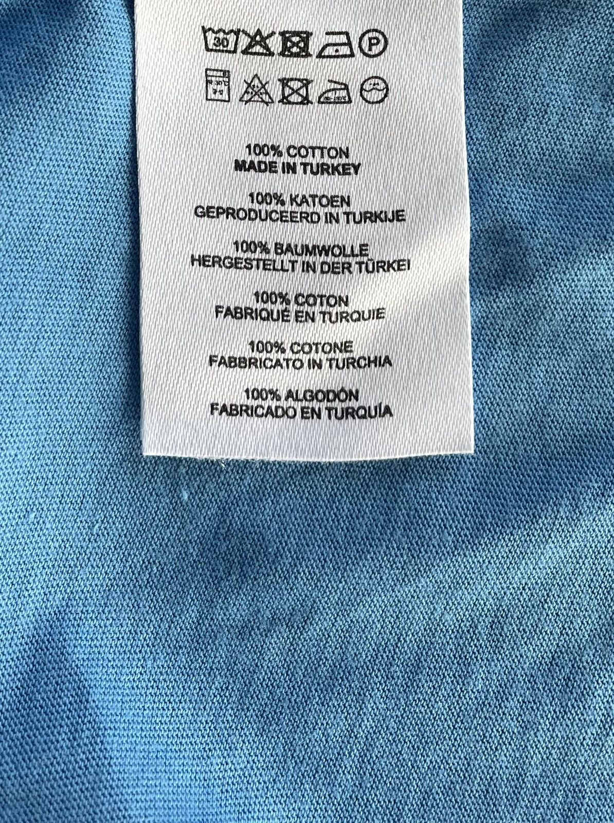 Dries Van Noten Dries Van Noten Blue Jersey Polo Size US M / EU 48-50 / 2 - 8 Thumbnail