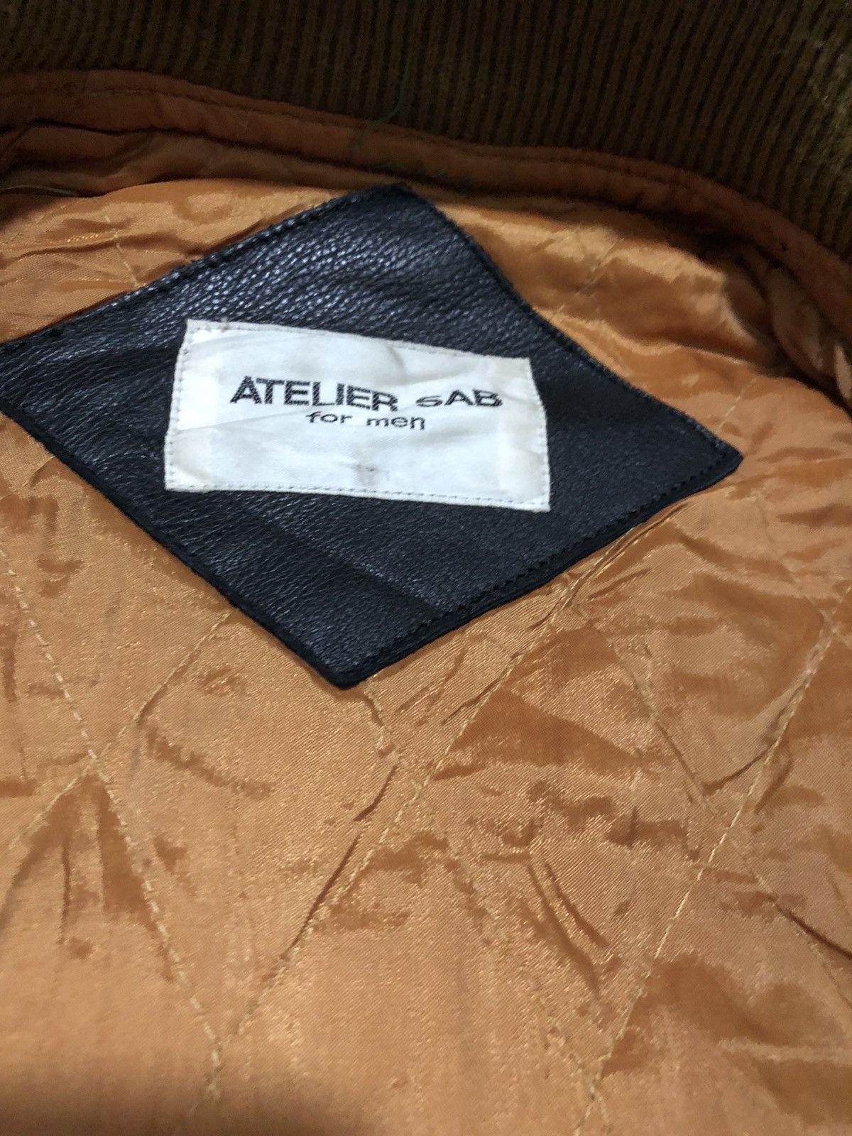 Japanese Brand × Vintage VJ31 Atelier SAB for Men Big Logo Varsity Jacket Size US L / EU 52-54 / 3 - 7 Thumbnail