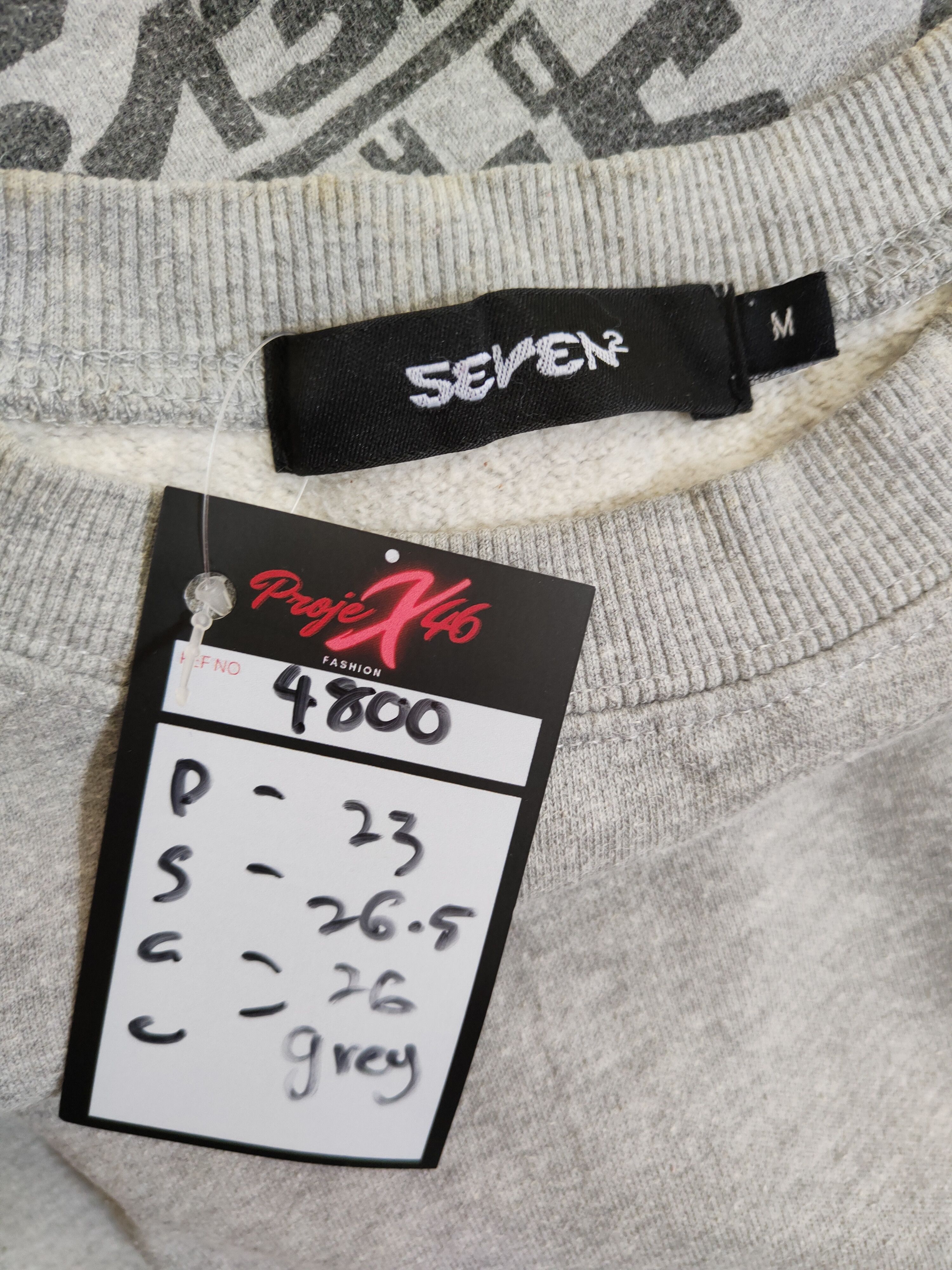 Think Skateboards Seven 2 Southern Skate california Gray Sweatshirt #4800 Size US M / EU 48-50 / 2 - 6 Thumbnail