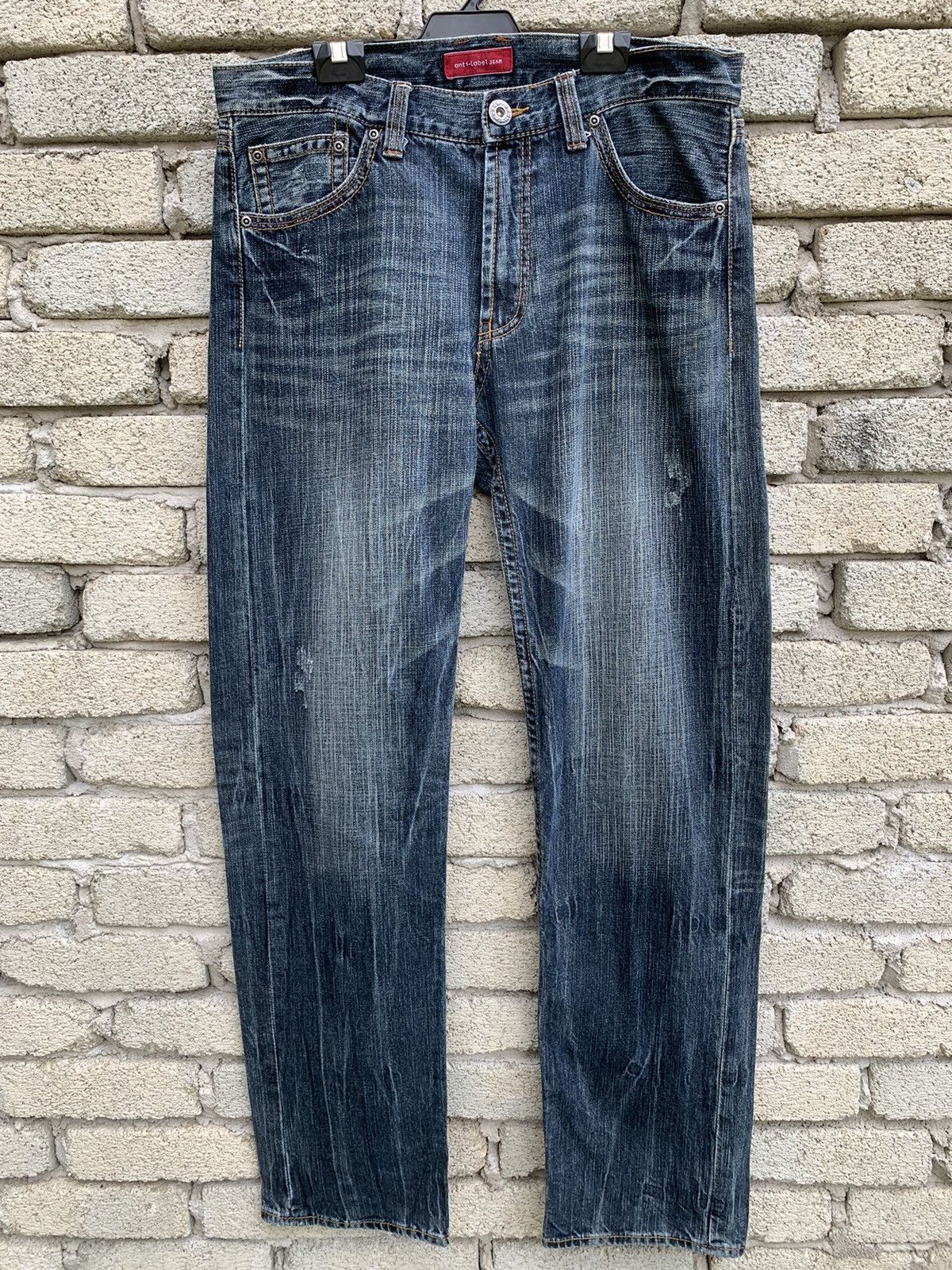 Japanese Brand Japanese Brand Anti Label Denim Pants Size US 32 / EU 48 - 1 Thumbnail