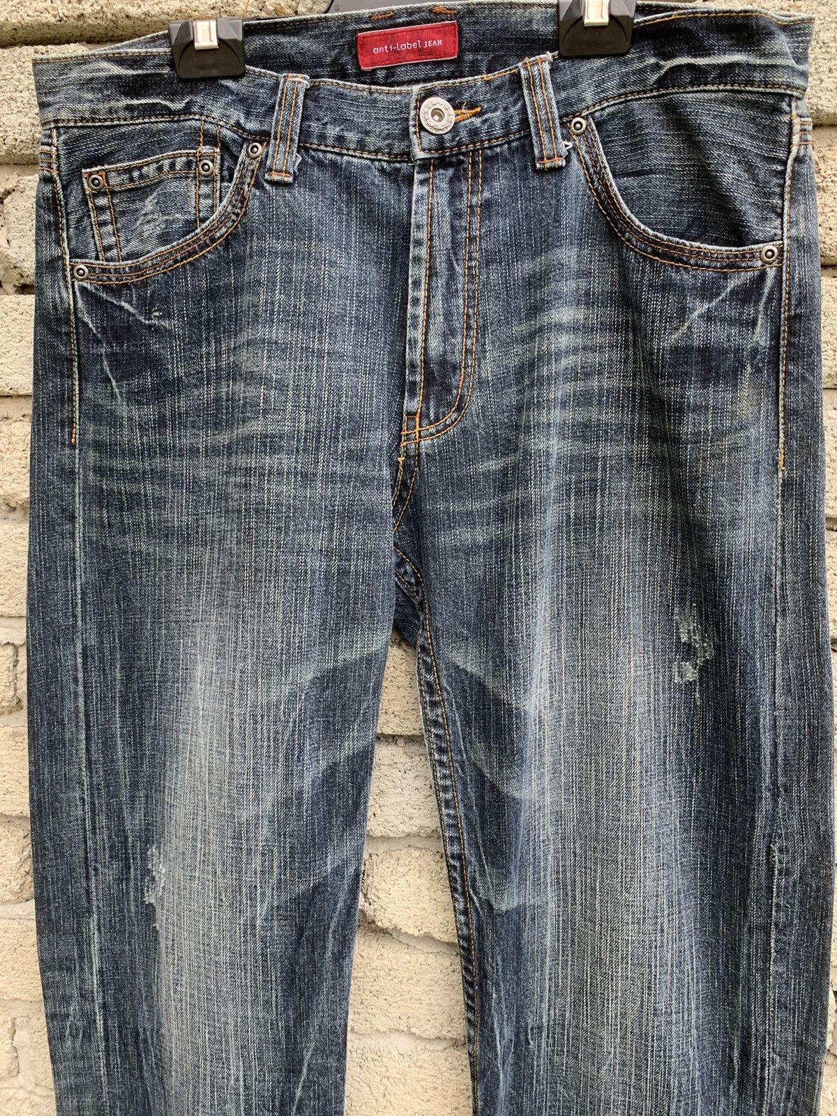 Japanese Brand Japanese Brand Anti Label Denim Pants Size US 32 / EU 48 - 9 Thumbnail