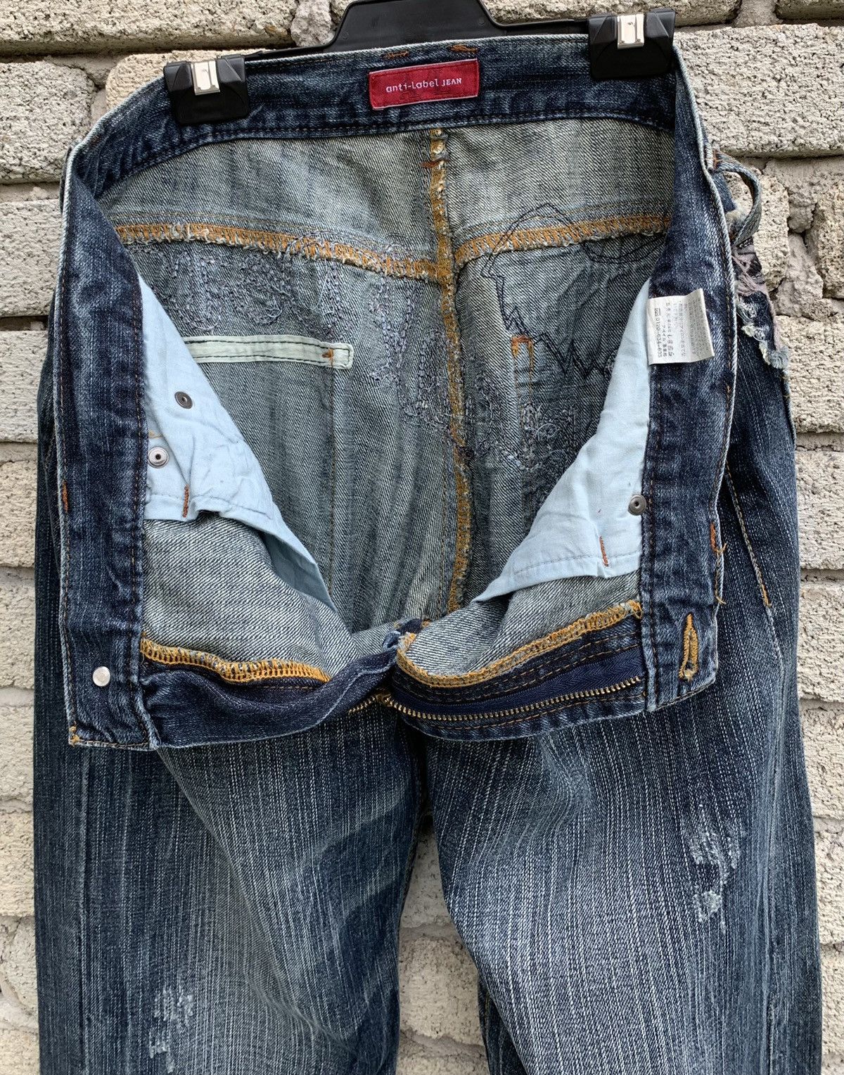 Japanese Brand Japanese Brand Anti Label Denim Pants Size US 32 / EU 48 - 20 Thumbnail
