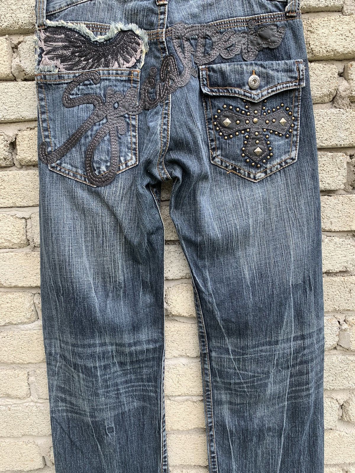 Japanese Brand Japanese Brand Anti Label Denim Pants Size US 32 / EU 48 - 14 Thumbnail