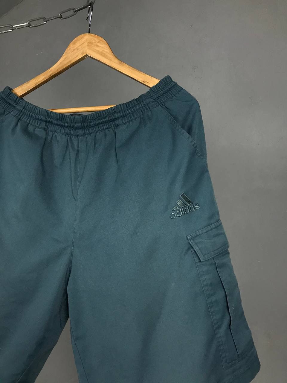 Adidas × Vintage Adidas vintage streetwear cargo shorts Size US 32 / EU 48 - 2 Thumbnail