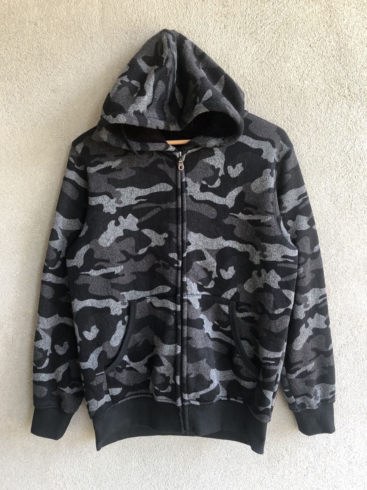 Japanese Brand 🔥Best offers🔥 Japanese brand camouflage fleece lined hoodie Size US M / EU 48-50 / 2 - 1 Thumbnail