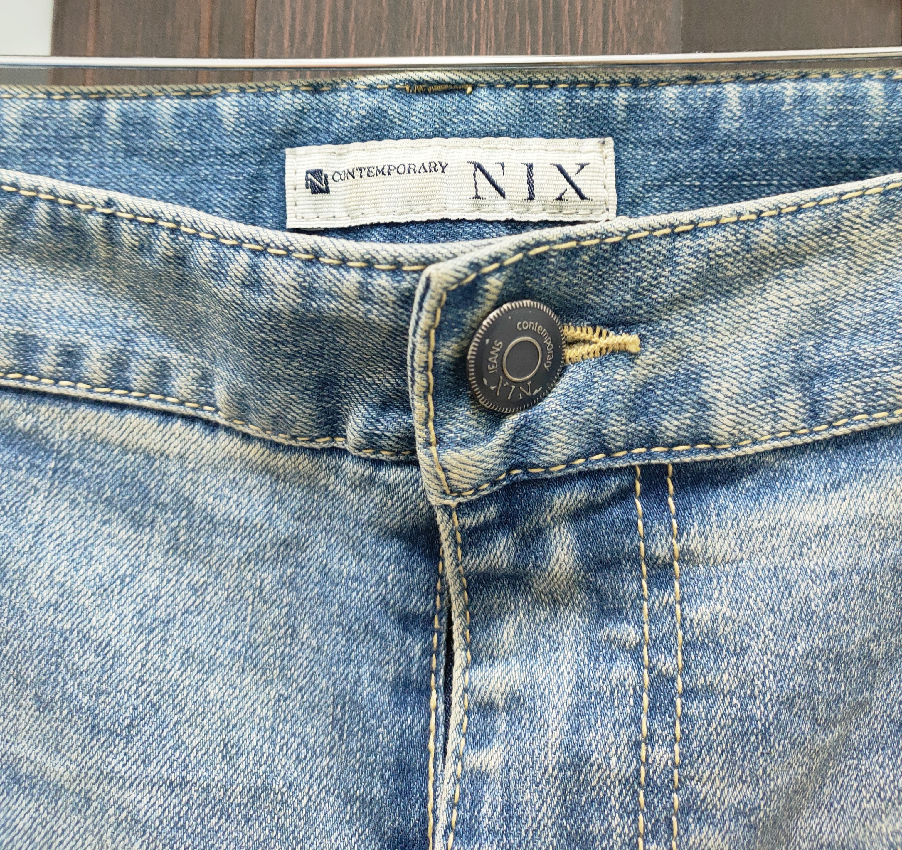 Japanese Brand 💥Distressed Japanese Nix Jeans💥 Size US 39 - 4 Thumbnail