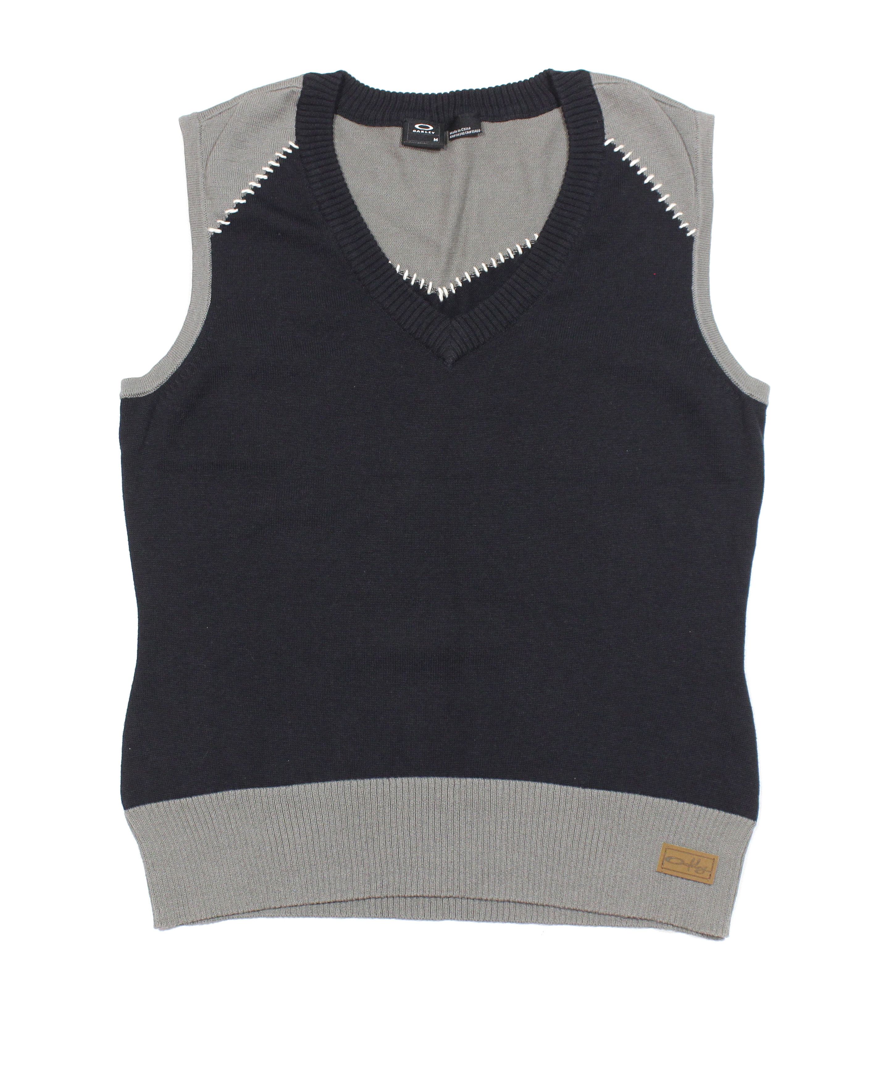 Oakley 00S Logo Knit Vest Vintage Size M / US 6-8 / IT 42-44 - 1 Thumbnail