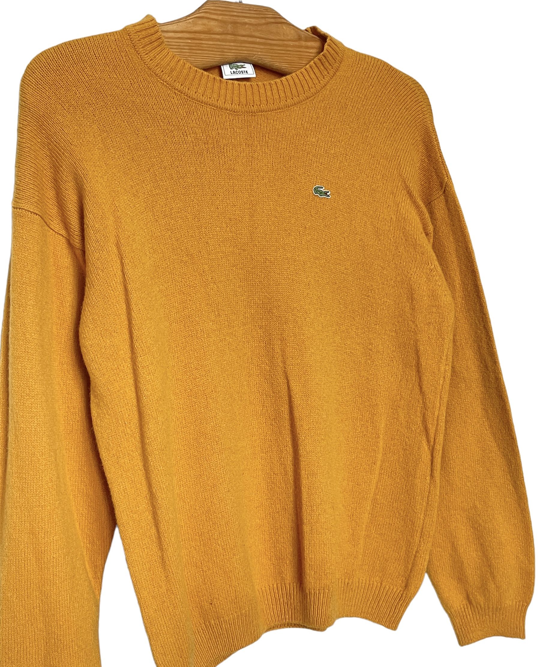 Lacoste 🔥 vintage heavy sweater wool lacoste size xl Size US XL / EU 56 / 4 - 1 Thumbnail