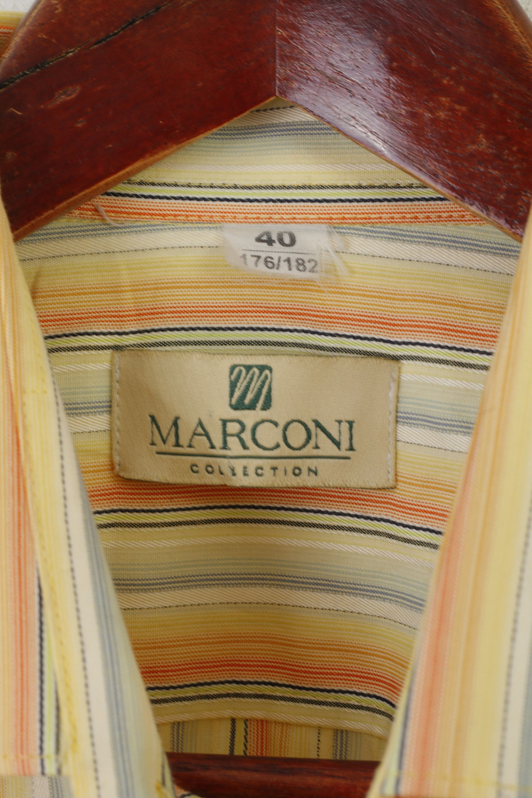 Vintage Marconi Collection Men 40 176/182 M Casual Shirt 10201 Size US M / EU 48-50 / 2 - 5 Thumbnail
