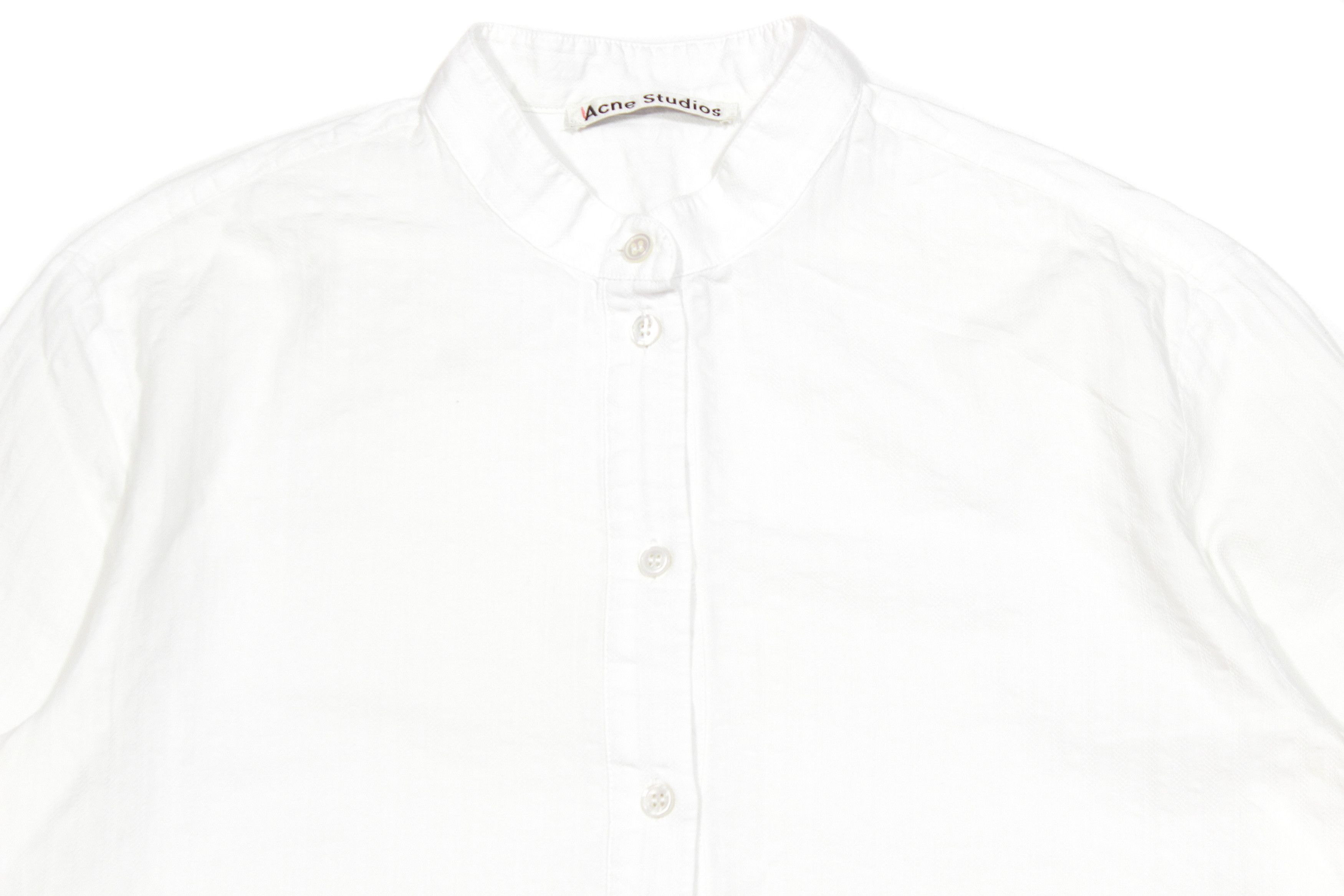 Acne Studios Galvin Pique PSS16 Shirt Size XS / US 0-2 / IT 36-38 - 4 Thumbnail