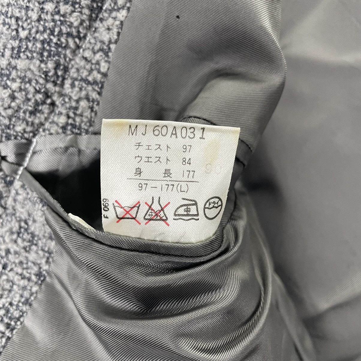 Japanese Brand 🌟DOMINIQUE MORLOTTI PARIS DECONSTRUCTED BLAZER COAT Size US L / EU 52-54 / 3 - 11 Thumbnail