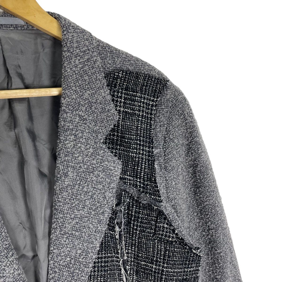 Japanese Brand 🌟DOMINIQUE MORLOTTI PARIS DECONSTRUCTED BLAZER COAT Size US L / EU 52-54 / 3 - 6 Thumbnail