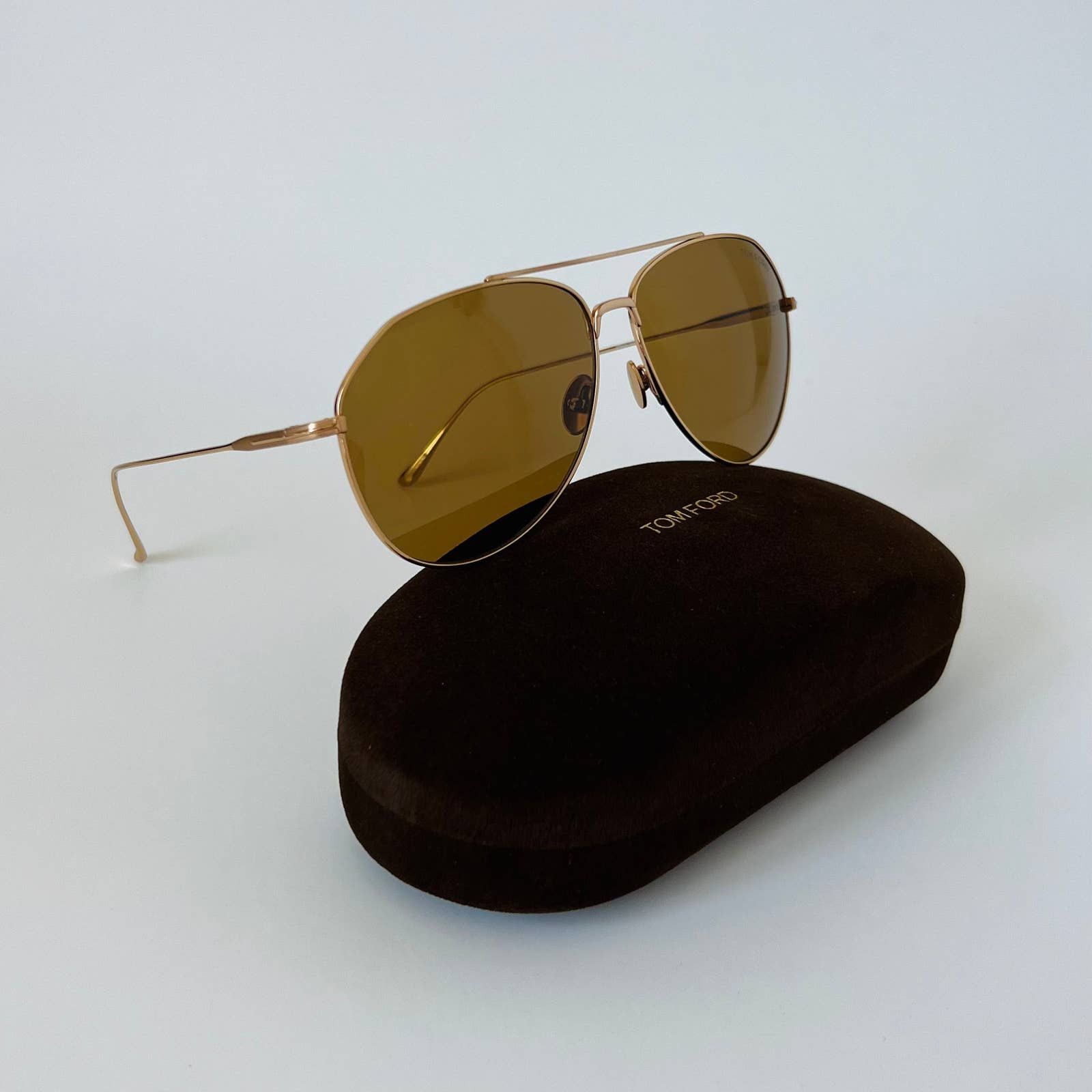 TOM FORD Cyrus Sunglasses TF747 30E Titanium NEW!!! display picture 3