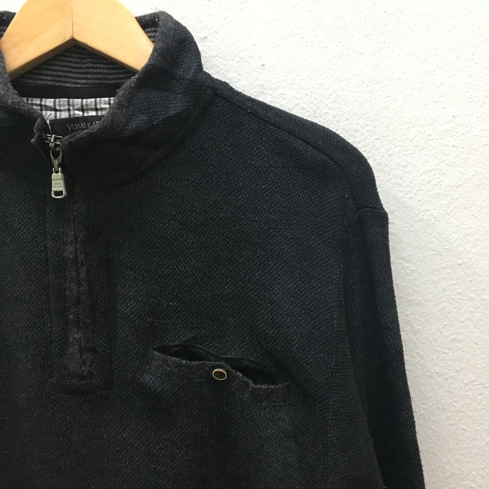 Designer Yumi Katsura Japanese Designer Sweatshirts Half Zipper Size US S / EU 44-46 / 1 - 3 Thumbnail