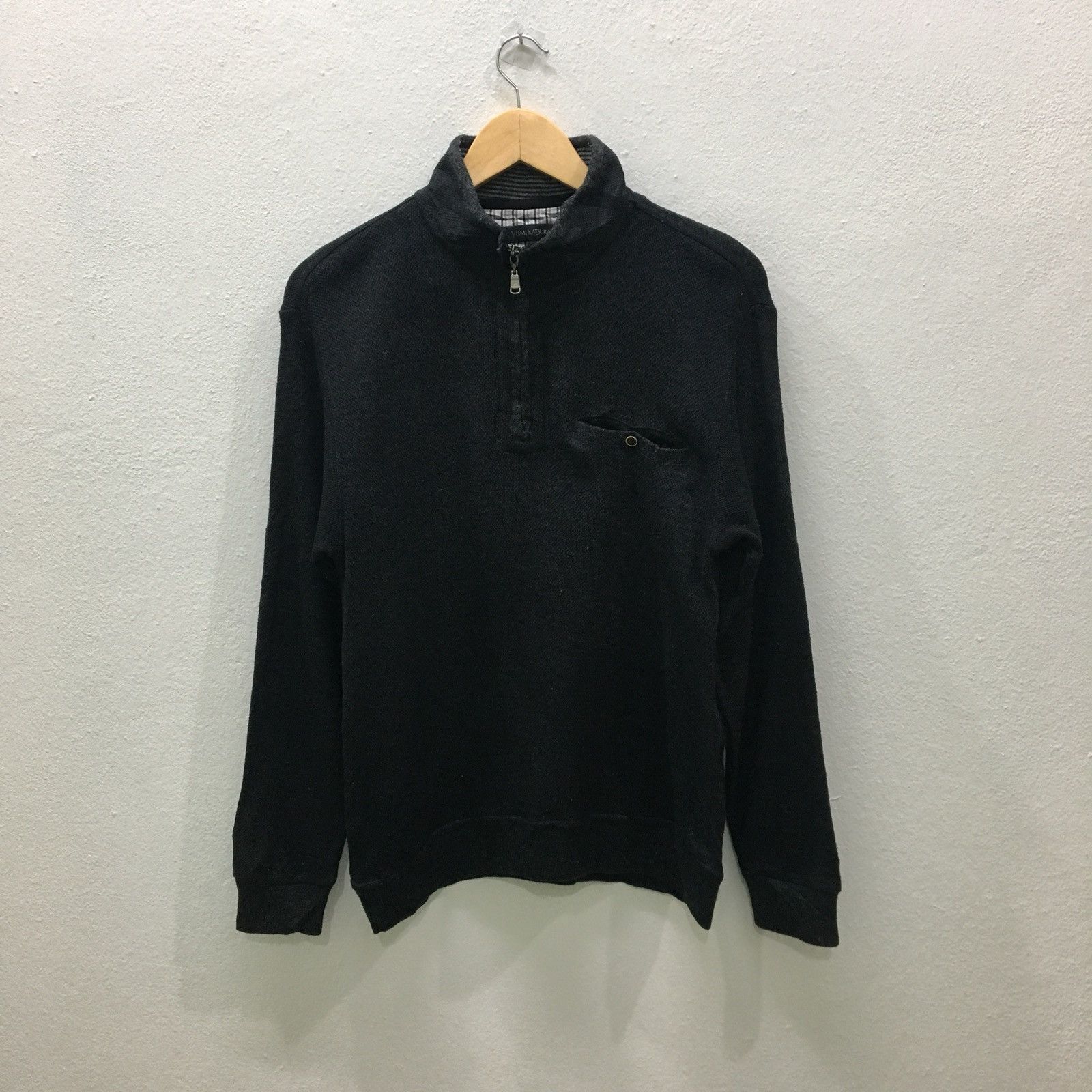 Designer Yumi Katsura Japanese Designer Sweatshirts Half Zipper Size US S / EU 44-46 / 1 - 1 Thumbnail