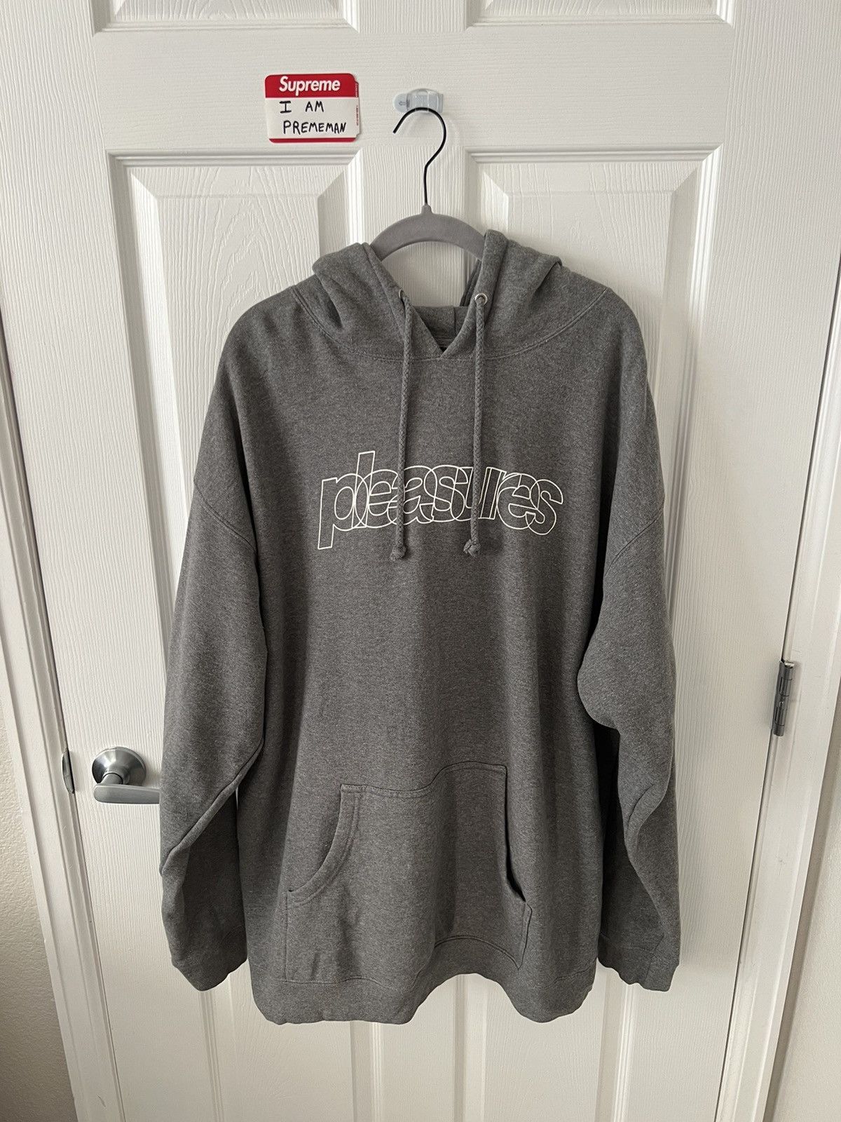 Pleasures Pleasures Flight Hoodie XXL grey 2021 | Grailed