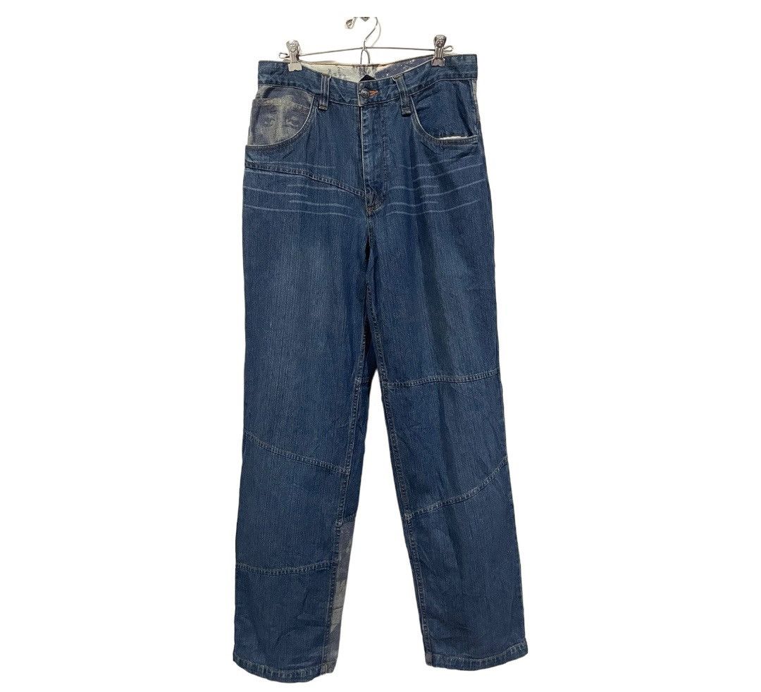 Makaveli Tupac Tabloid Predicts His Own Death & Pocket Lyric Jeans Size US 32 / EU 48 - 3 Thumbnail