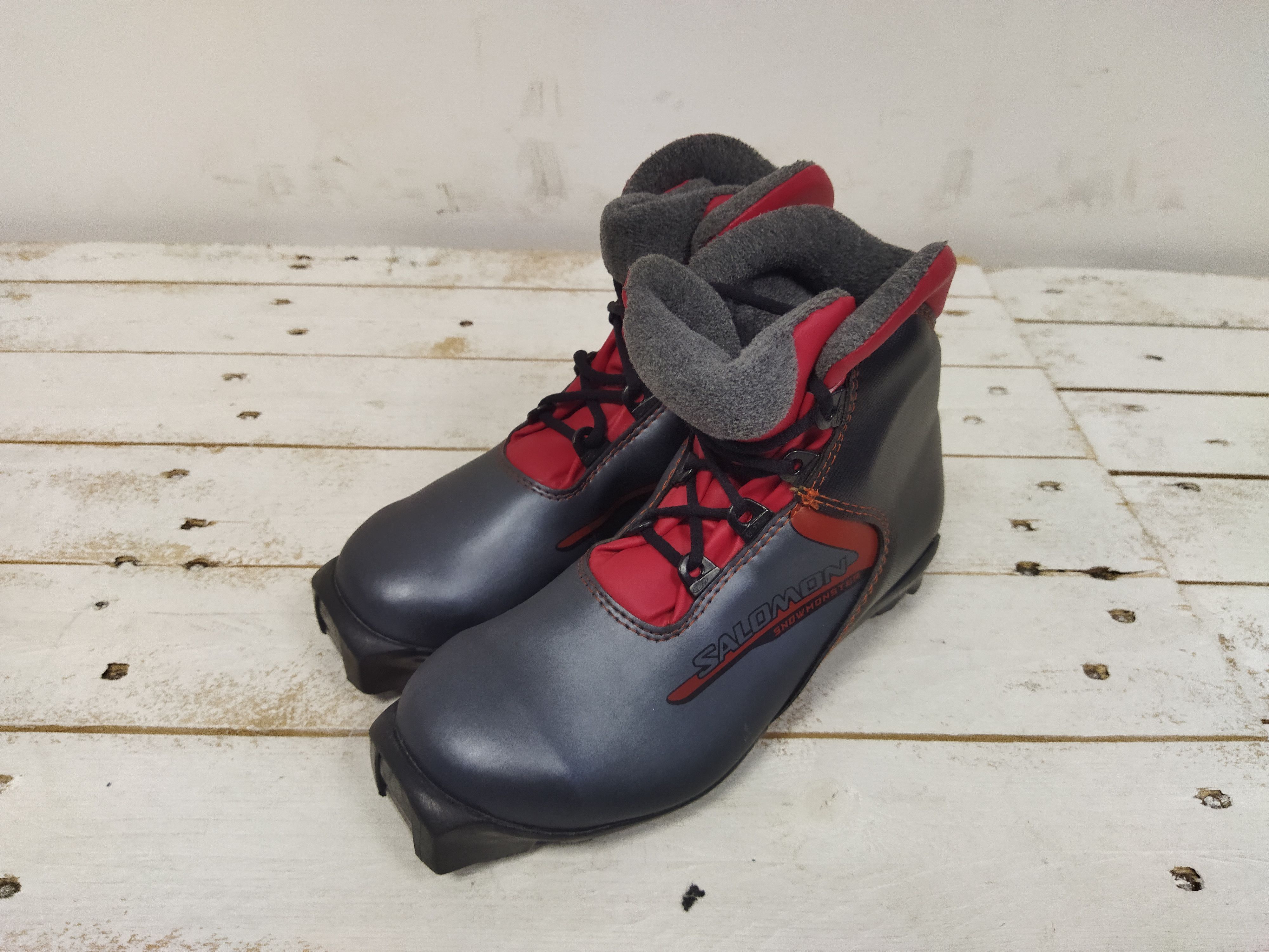 Salomon Nordic Cross Country boots Kids EU 35 SNS Profile US 3 shoes Size US 5 / EU 37 - 2 Thumbnail