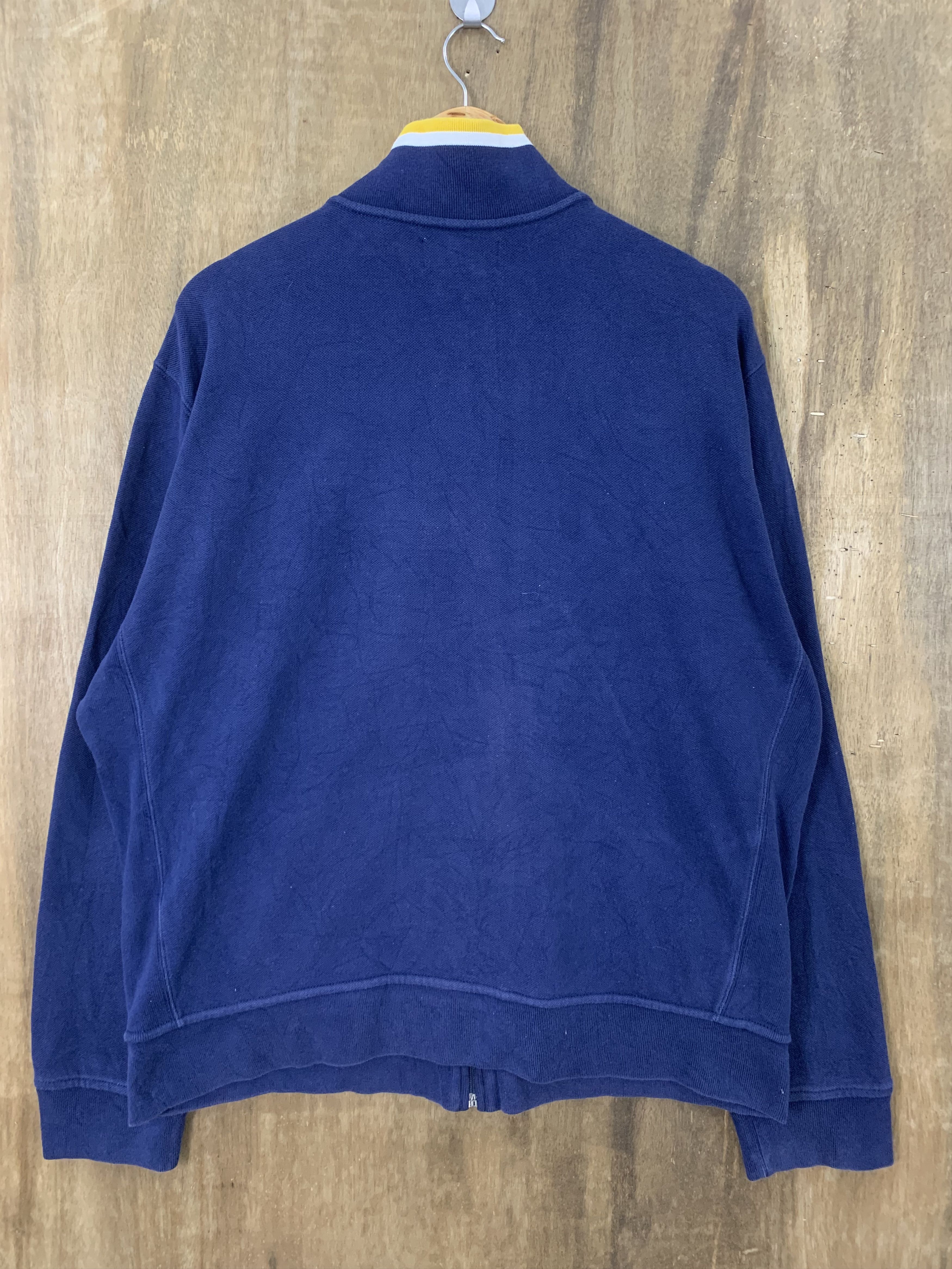 Japanese Brand Sweatshirts Polo Ralph Lauren Big Logo Embrioded Dark Blue Size US XL / EU 56 / 4 - 5 Thumbnail