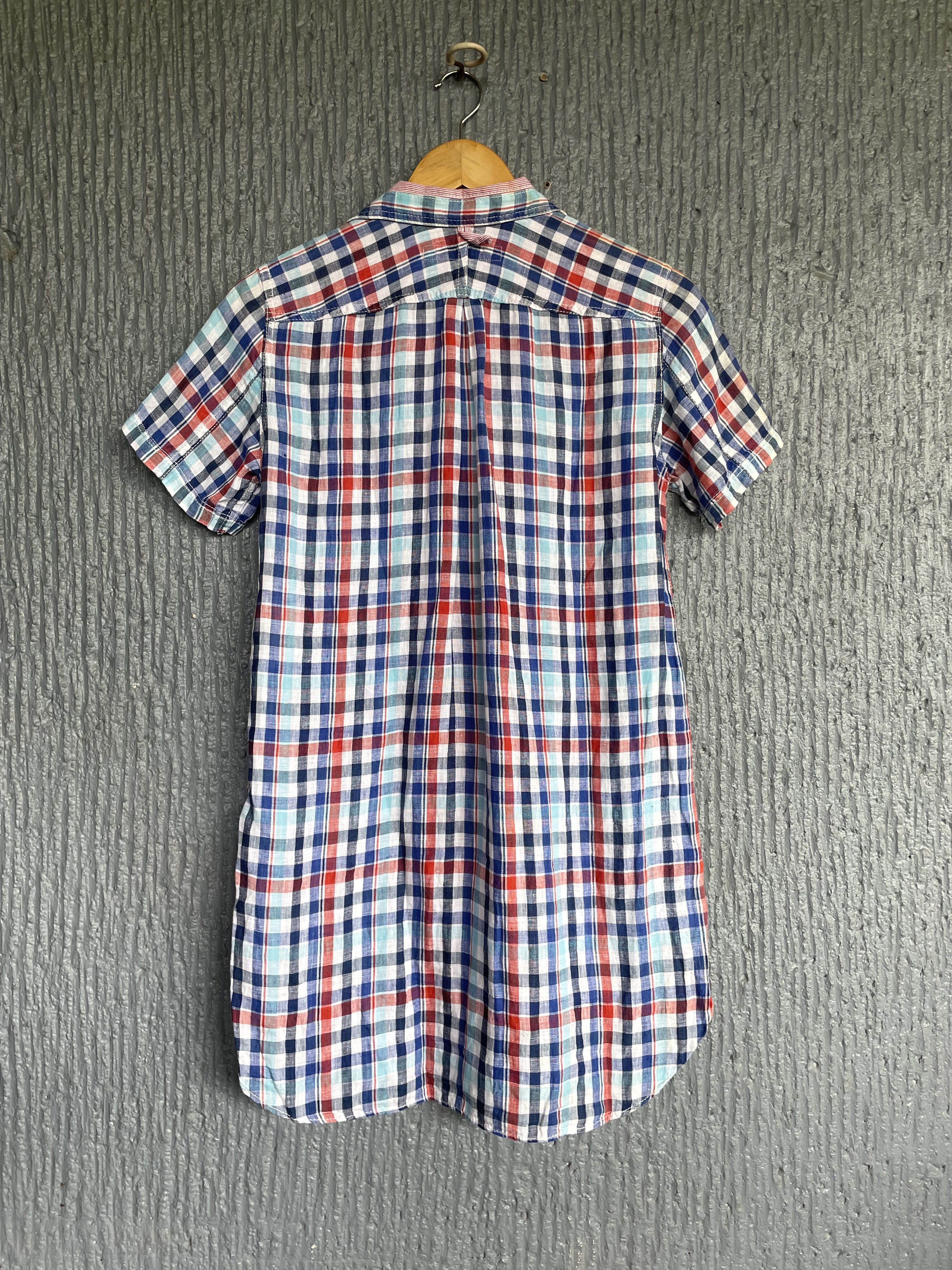 Comme des Garcons Cdg Junya Watanabe Checkered Long Polo AD2012 Size M / US 6-8 / IT 42-44 - 2 Thumbnail