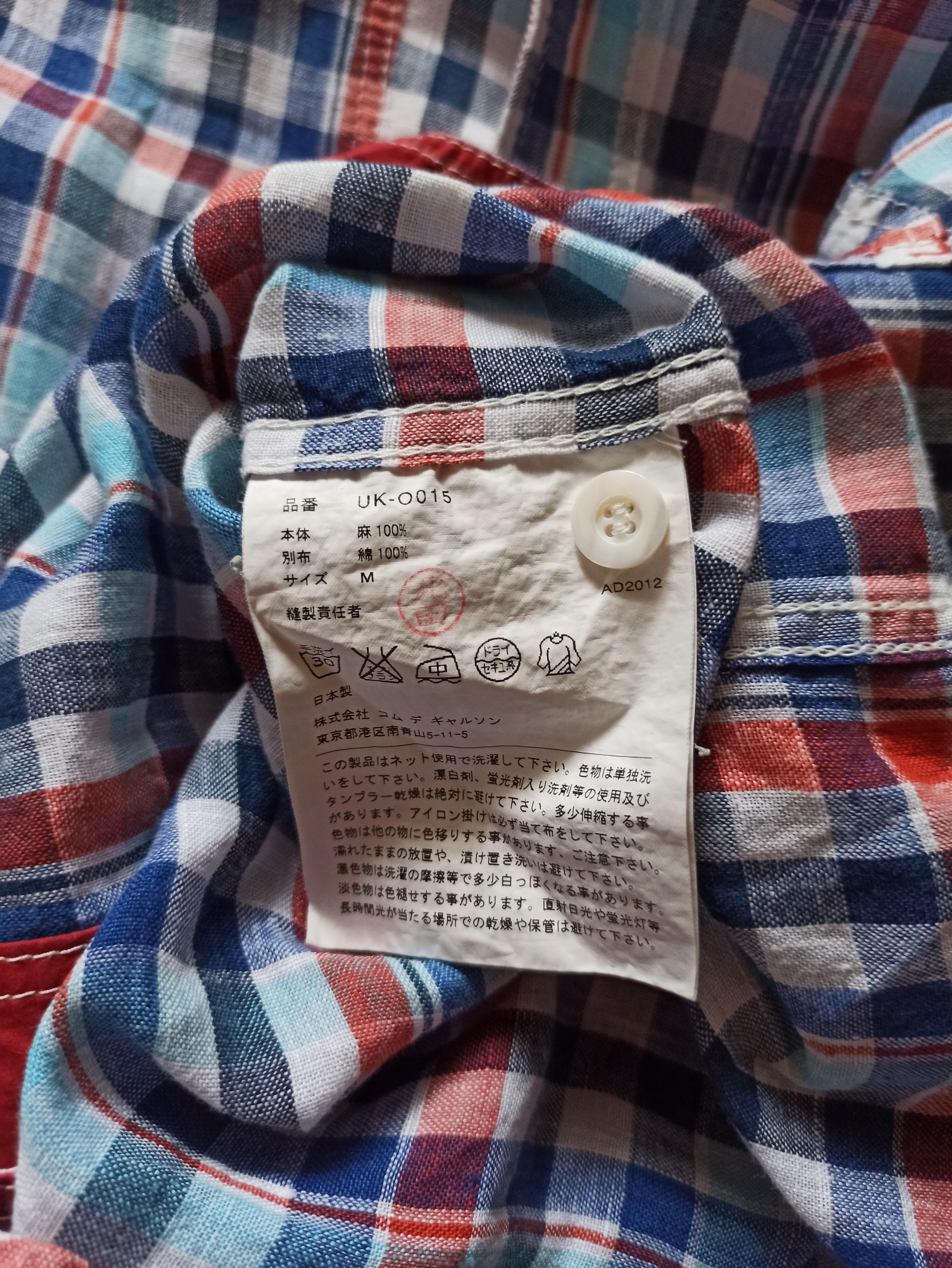 Comme des Garcons Cdg Junya Watanabe Checkered Long Polo AD2012 Size M / US 6-8 / IT 42-44 - 7 Thumbnail