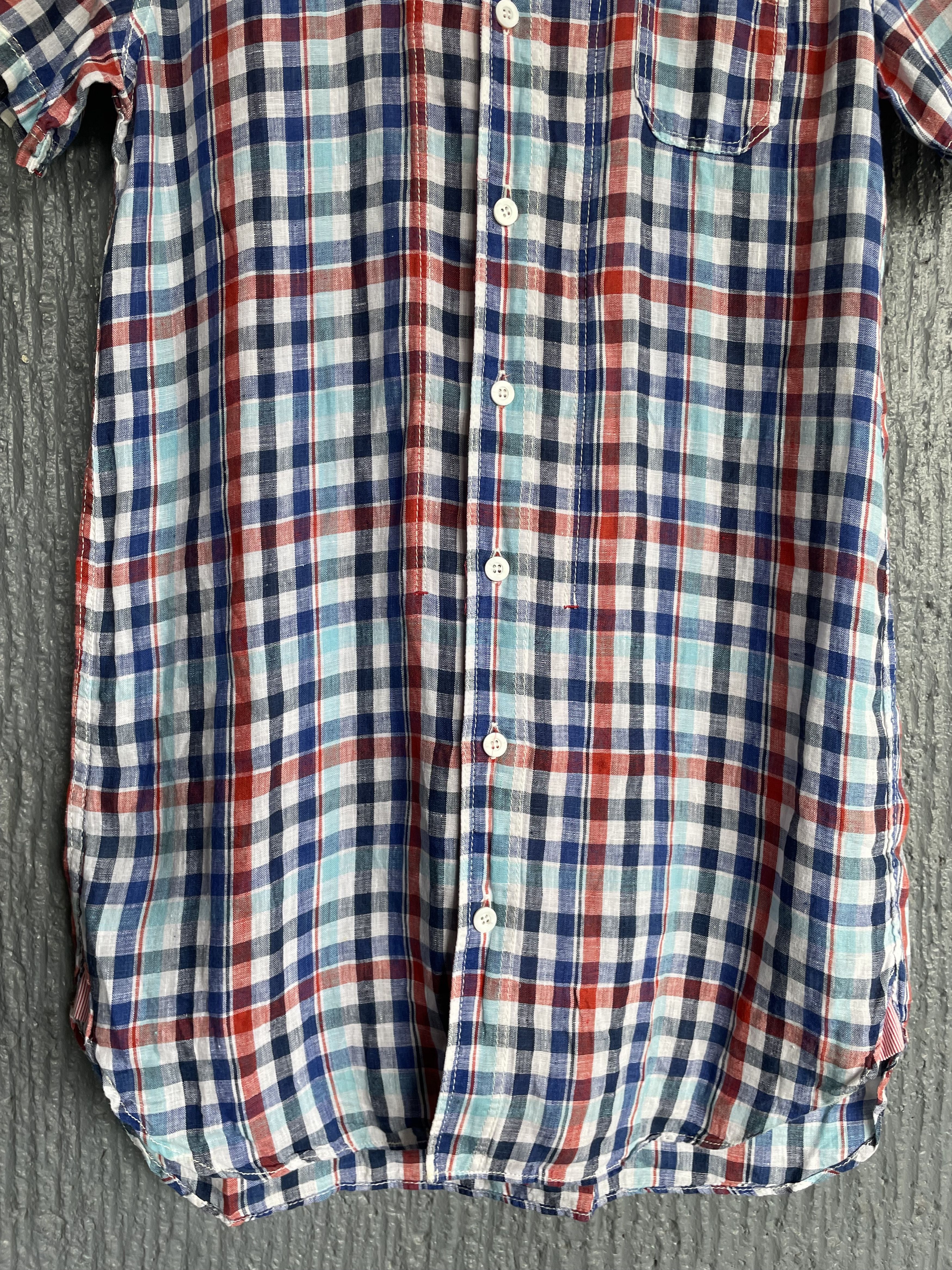 Comme des Garcons Cdg Junya Watanabe Checkered Long Polo AD2012 Size M / US 6-8 / IT 42-44 - 4 Thumbnail
