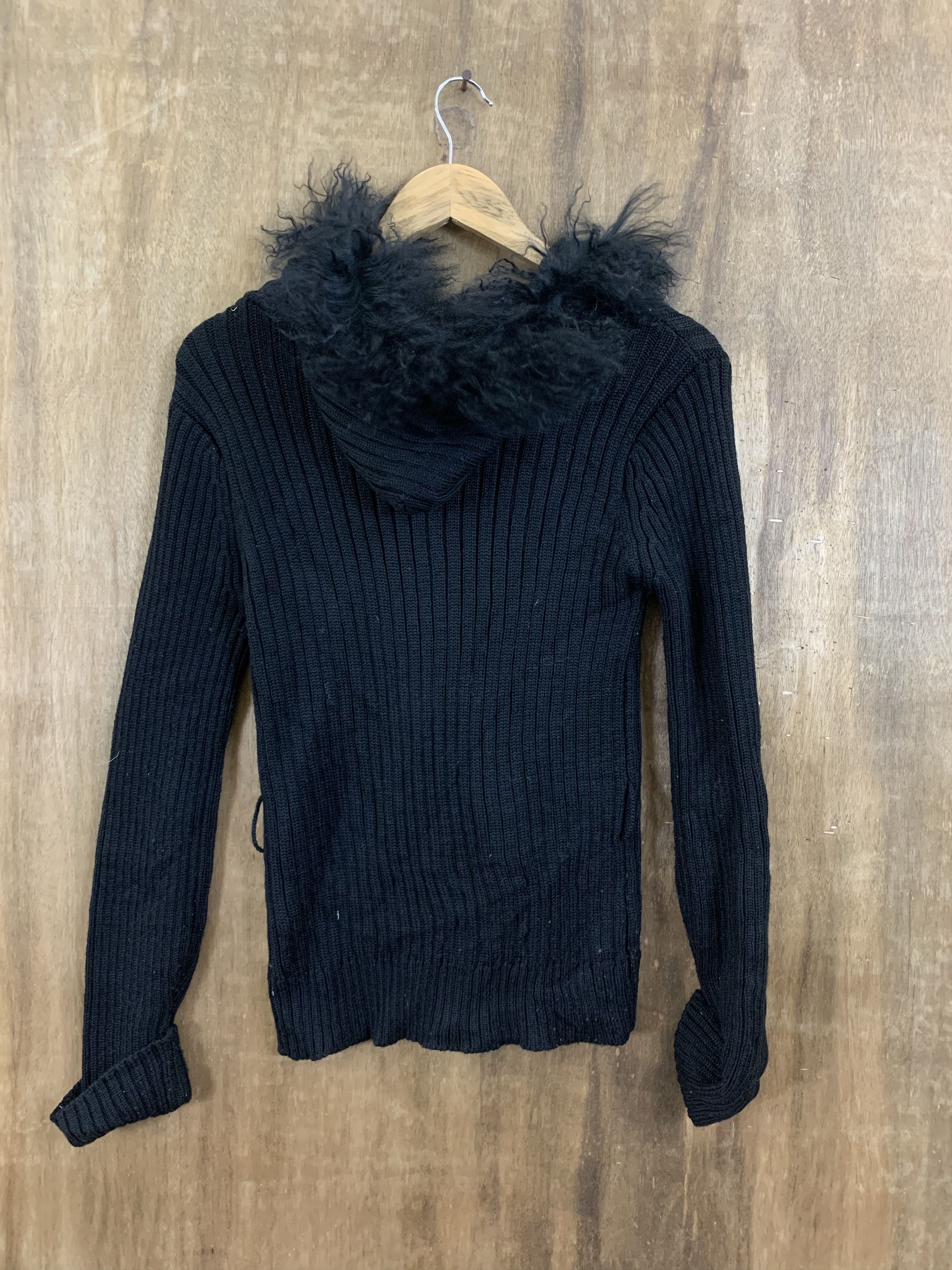 Homespun Knitwear Cecil Mcbee Black Knitwear Hoodies Style Vintage Size US M / EU 48-50 / 2 - 14 Thumbnail