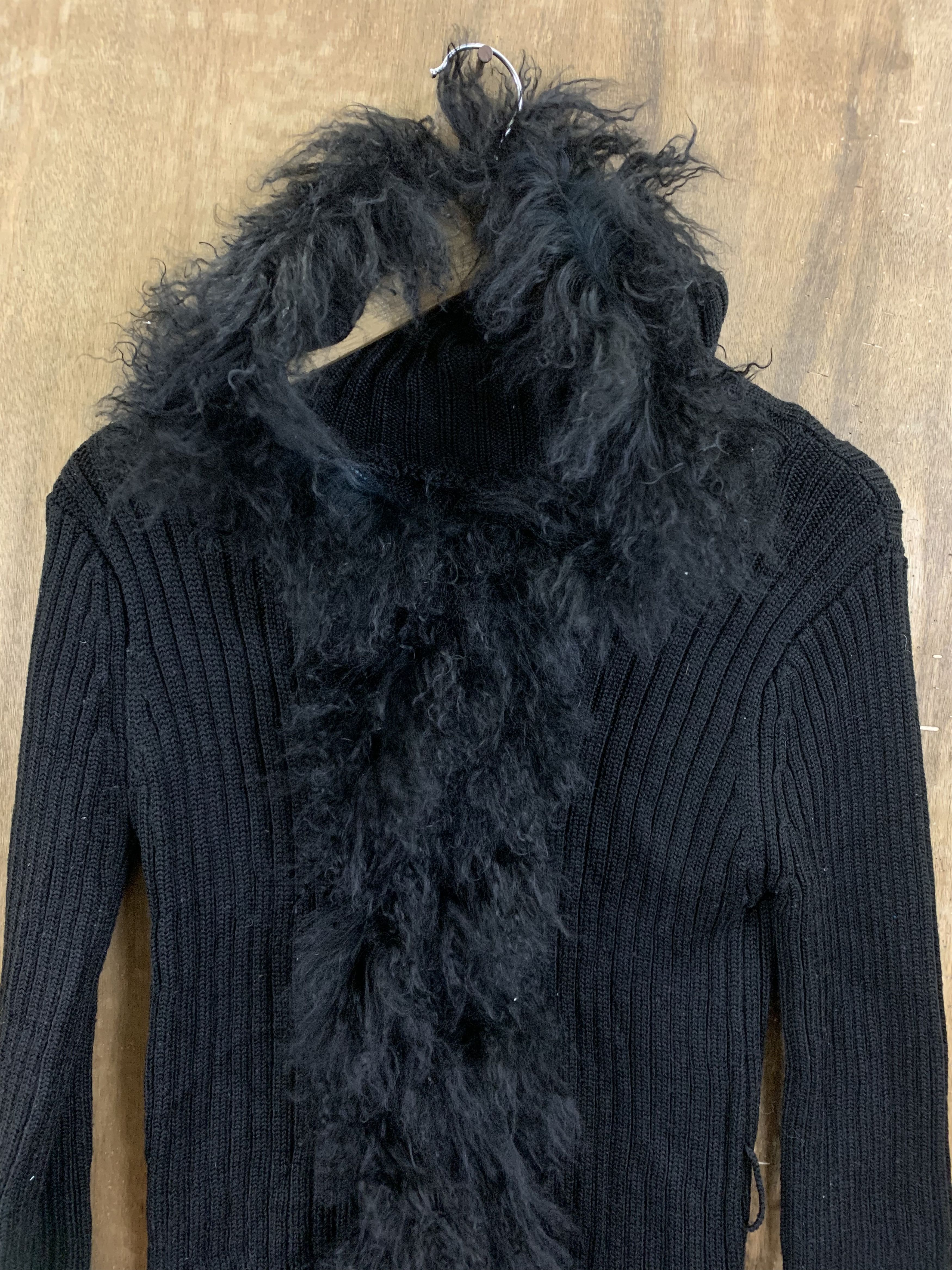Homespun Knitwear Cecil Mcbee Black Knitwear Hoodies Style Vintage Size US M / EU 48-50 / 2 - 3 Thumbnail