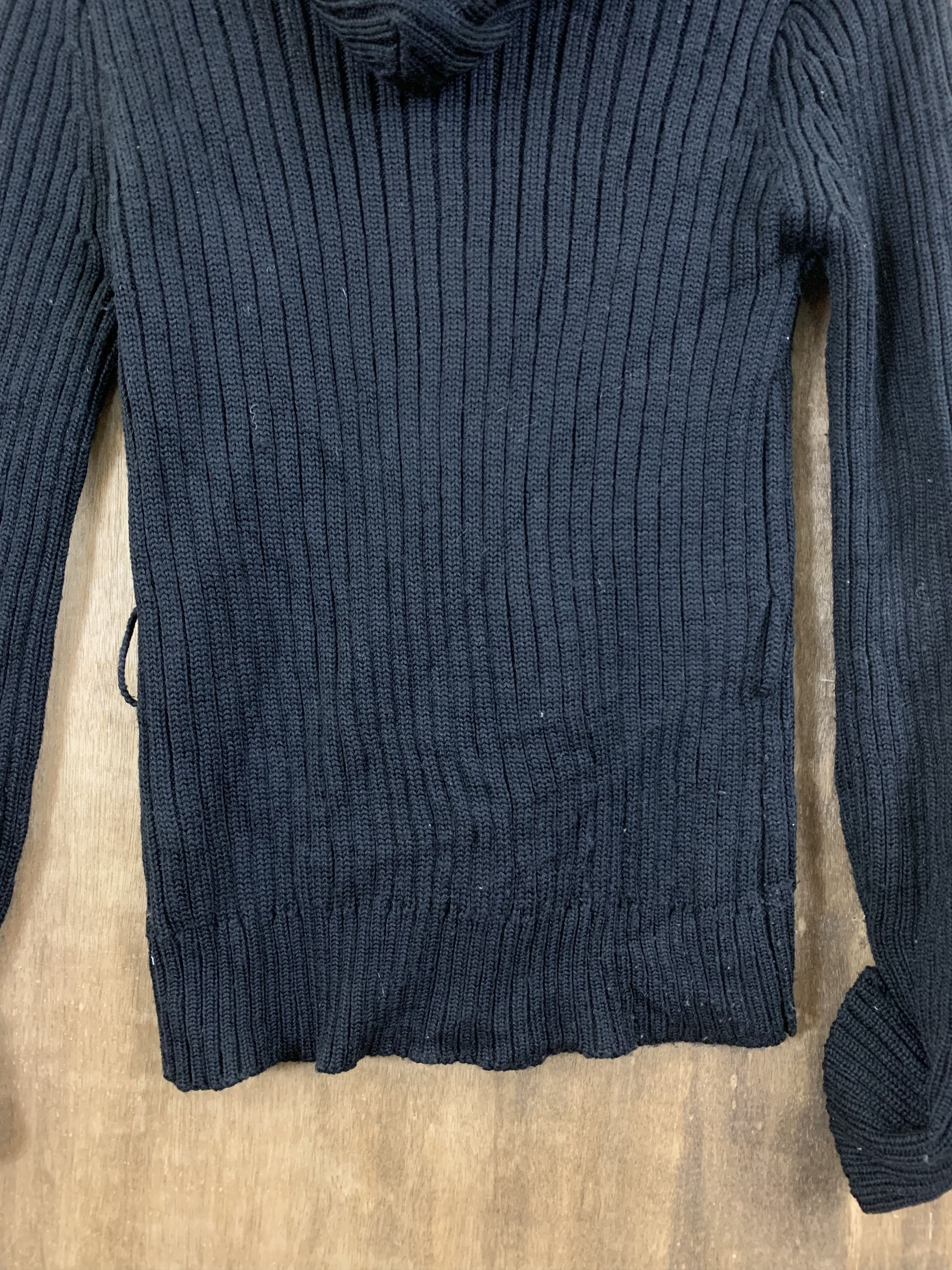 Homespun Knitwear Cecil Mcbee Black Knitwear Hoodies Style Vintage Size US M / EU 48-50 / 2 - 12 Thumbnail
