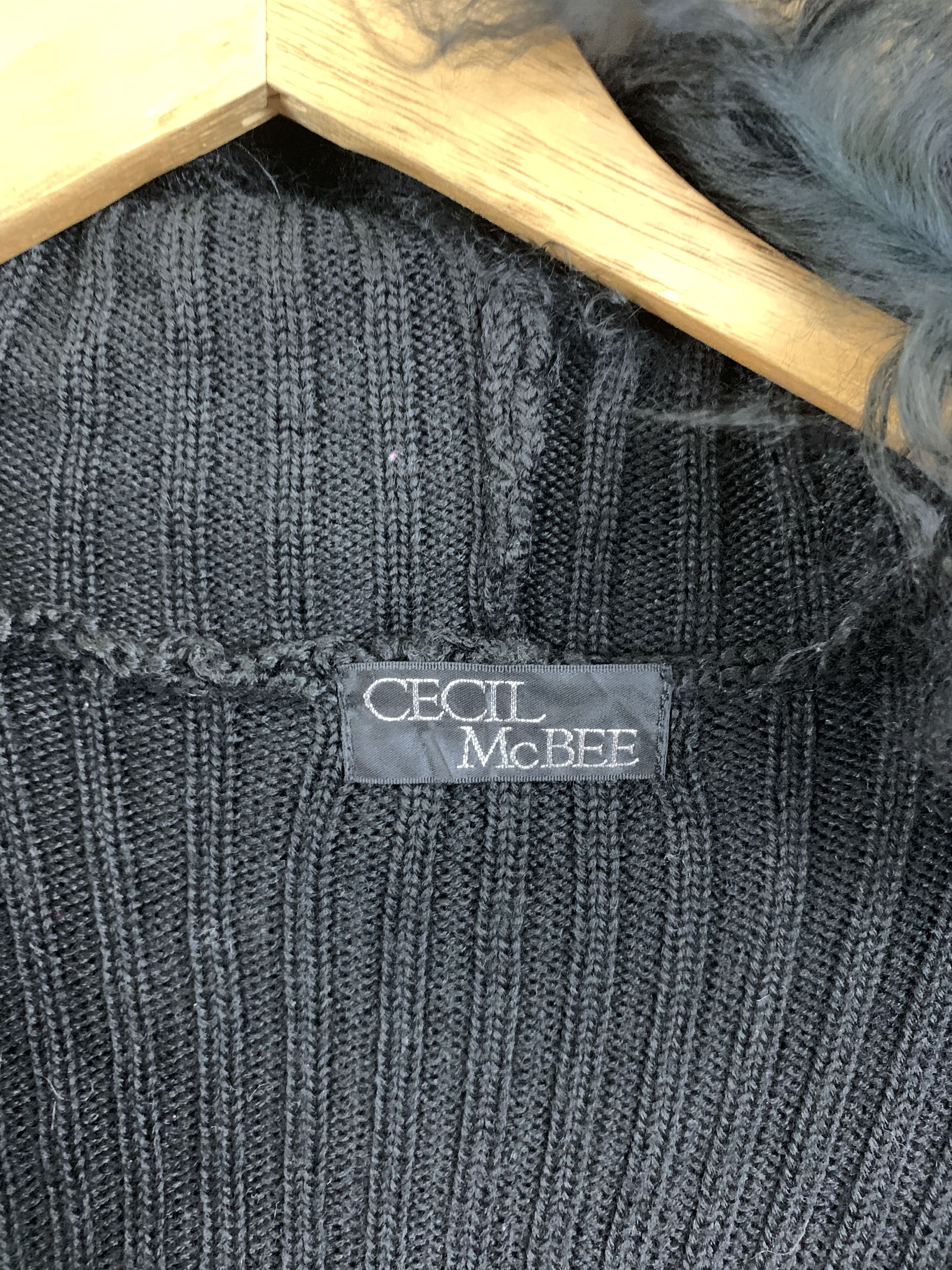 Homespun Knitwear Cecil Mcbee Black Knitwear Hoodies Style Vintage Size US M / EU 48-50 / 2 - 16 Thumbnail