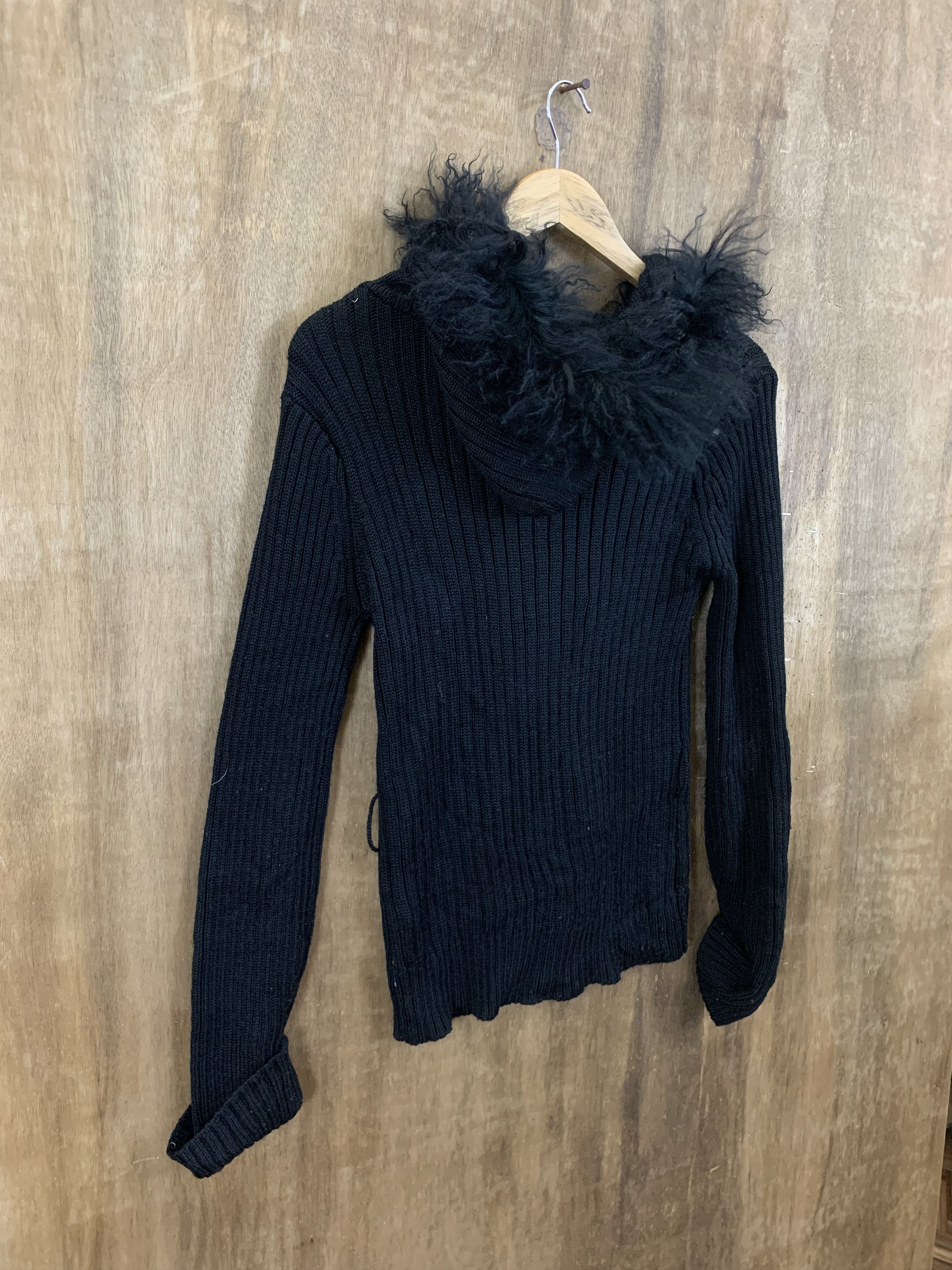 Homespun Knitwear Cecil Mcbee Black Knitwear Hoodies Style Vintage Size US M / EU 48-50 / 2 - 13 Thumbnail