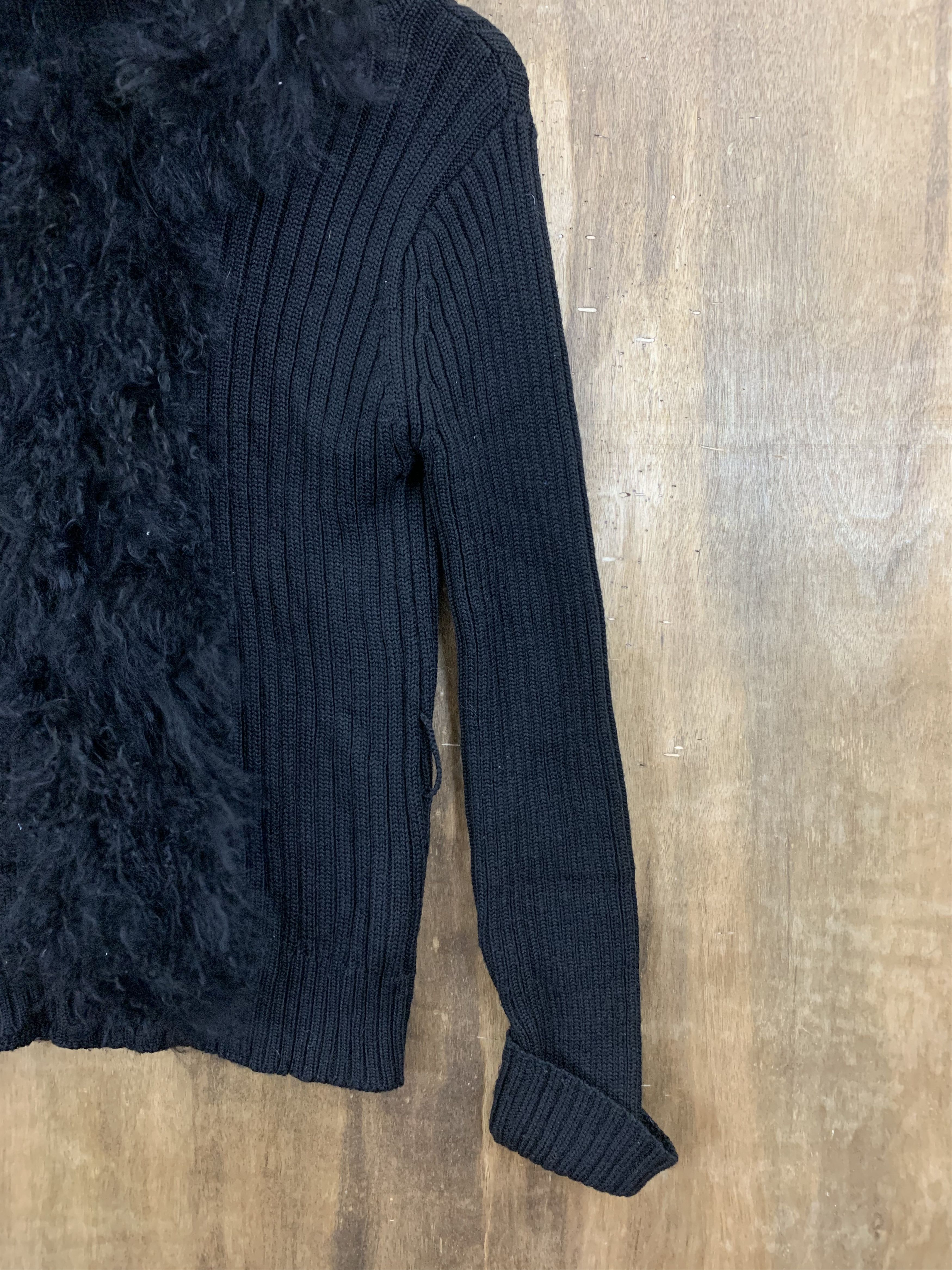 Homespun Knitwear Cecil Mcbee Black Knitwear Hoodies Style Vintage Size US M / EU 48-50 / 2 - 6 Thumbnail