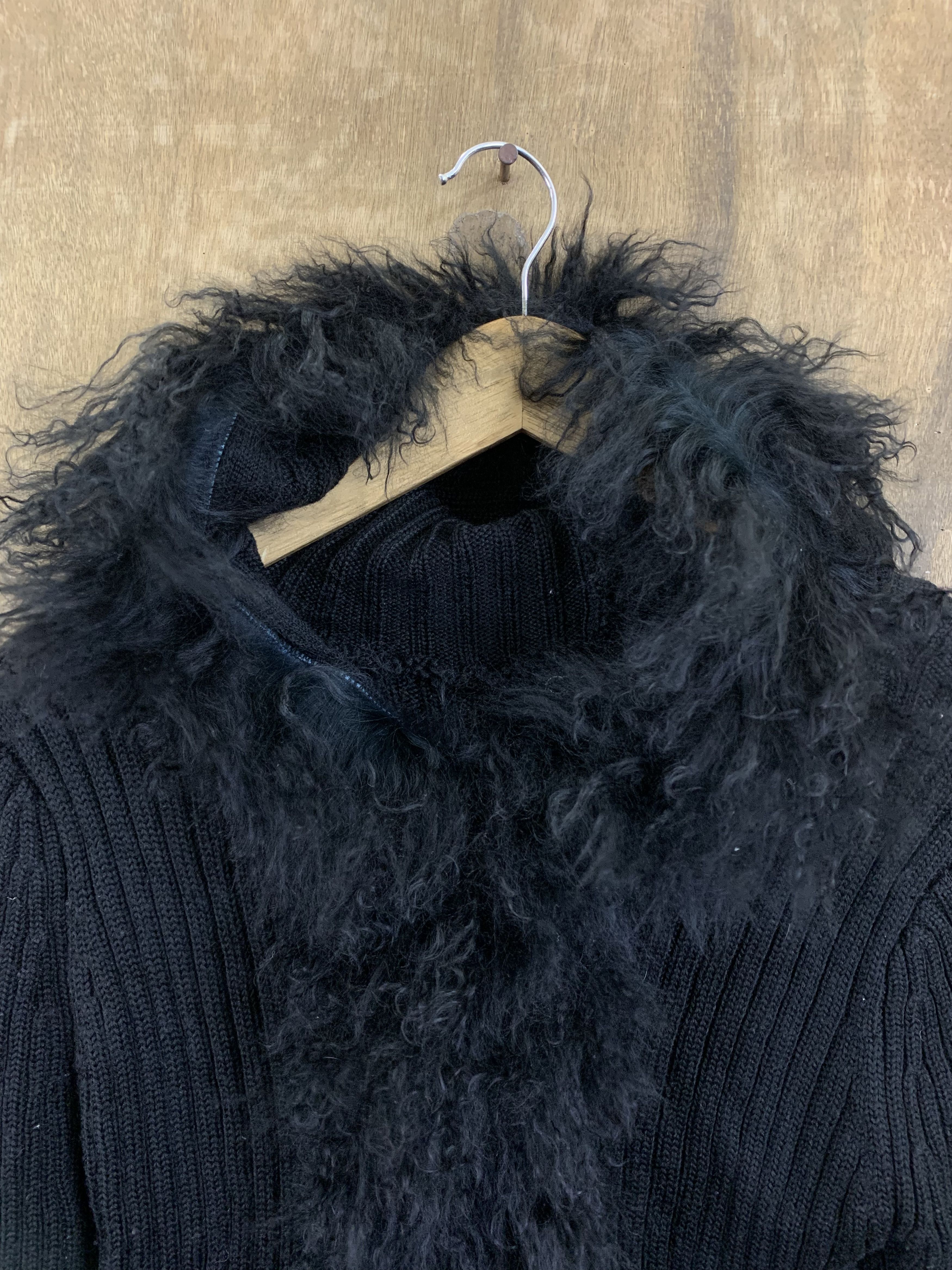 Homespun Knitwear Cecil Mcbee Black Knitwear Hoodies Style Vintage Size US M / EU 48-50 / 2 - 8 Thumbnail