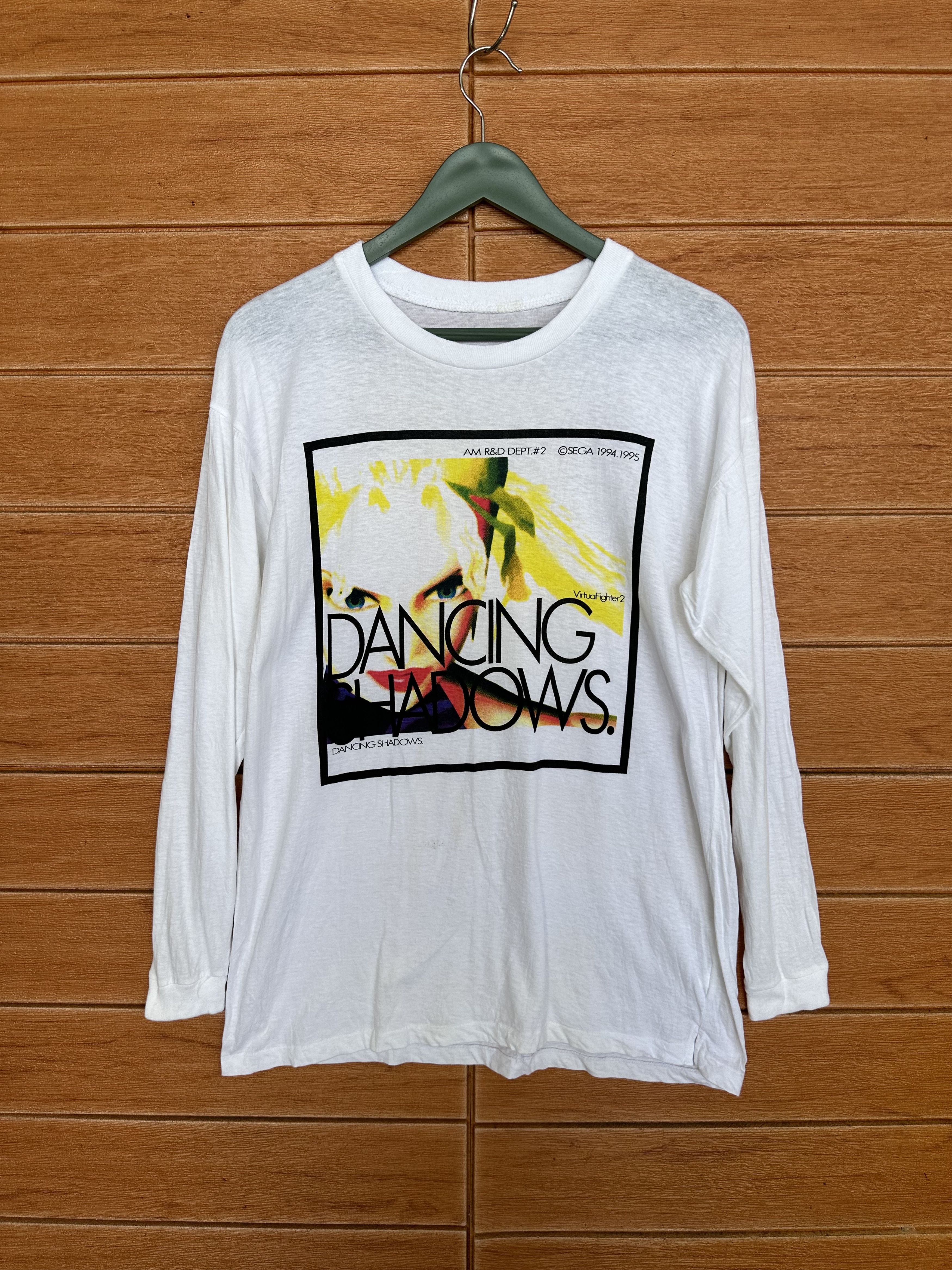 Vintage Vintage 90s SEGA Virtual Fighter 2 Dancing Shadows T-Shirt Size US M / EU 48-50 / 2 - 1 Thumbnail