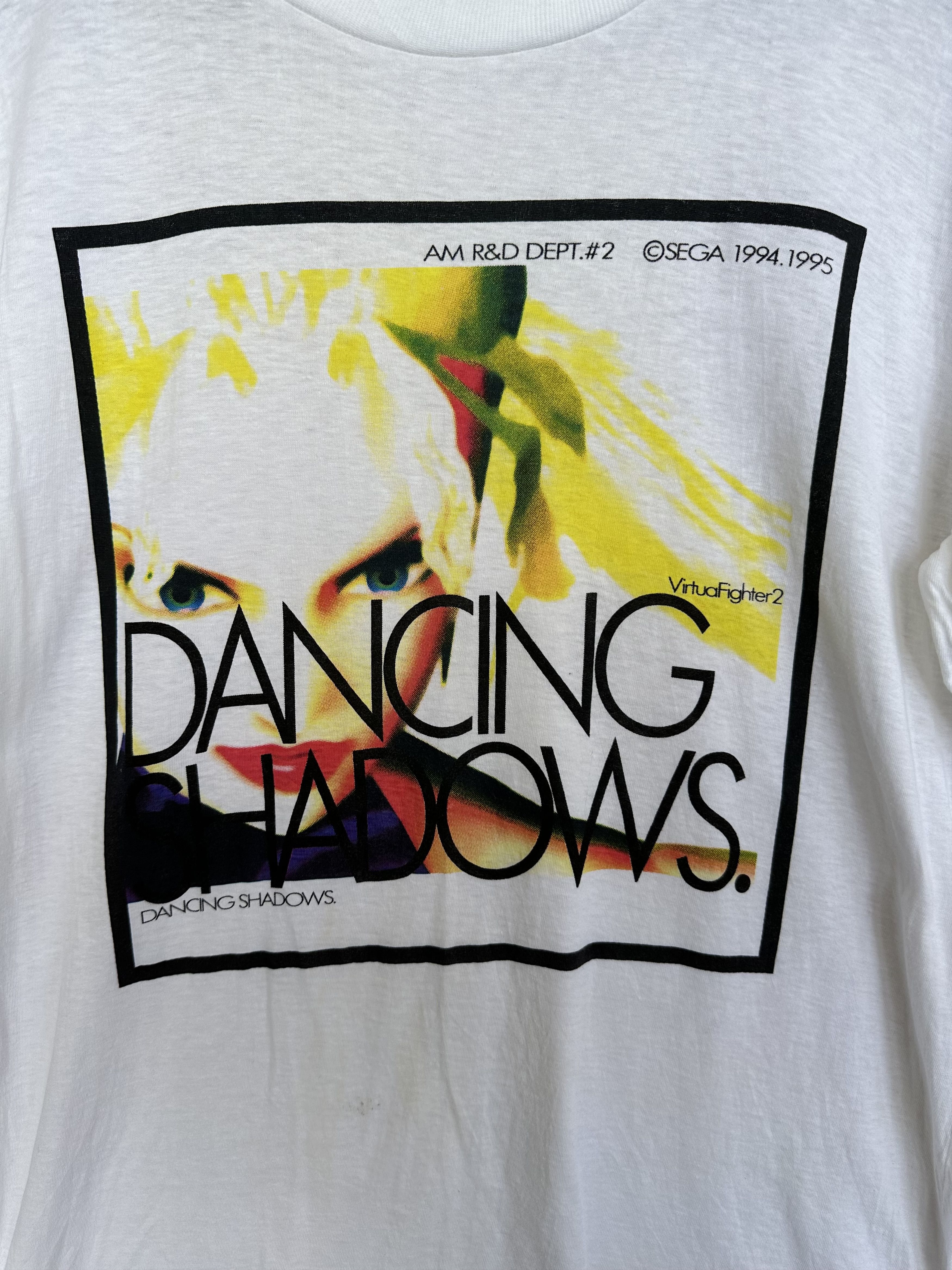 Vintage Vintage 90s SEGA Virtual Fighter 2 Dancing Shadows T-Shirt Size US M / EU 48-50 / 2 - 2 Thumbnail