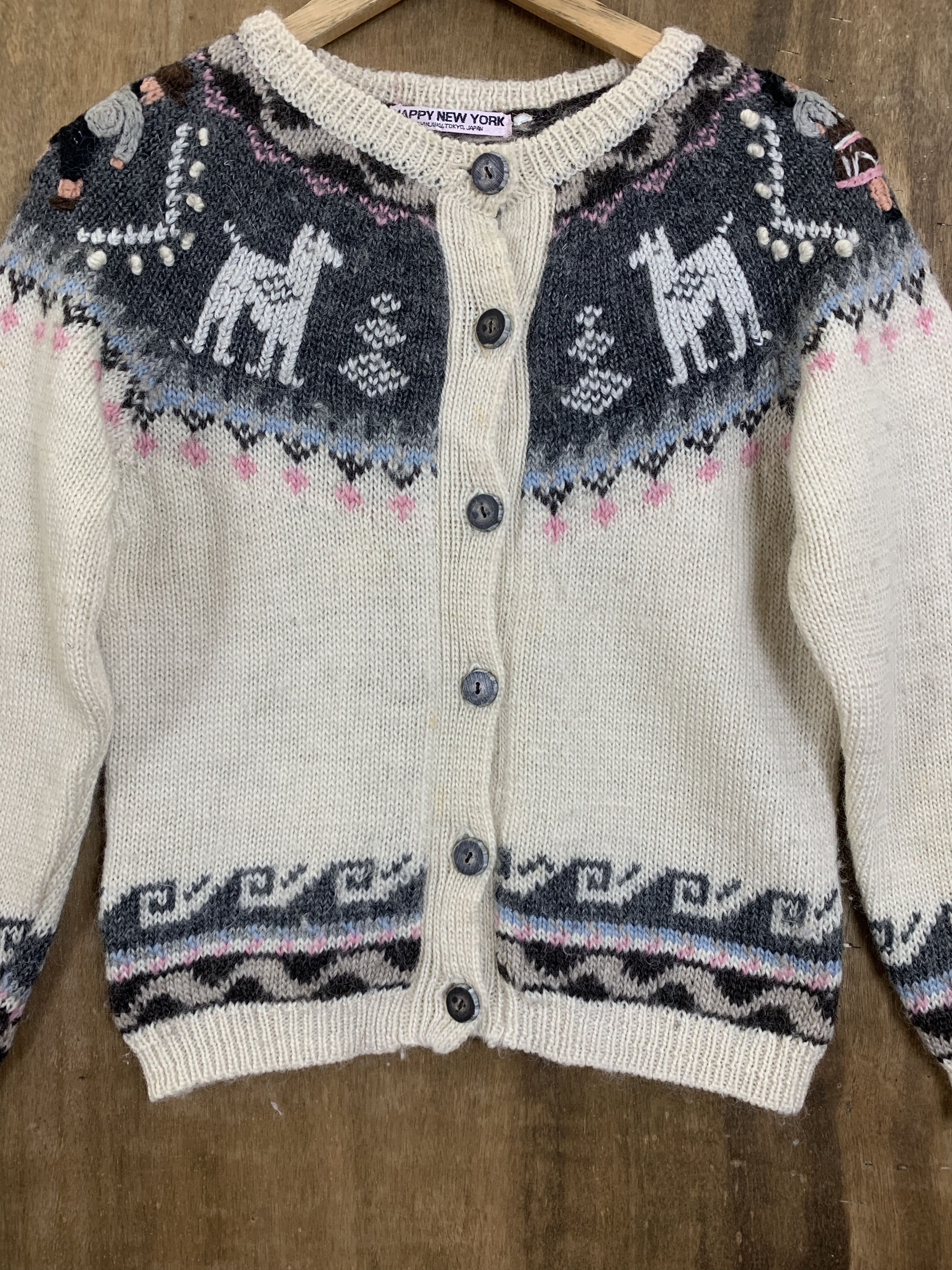Japanese Brand Cardigan Shinjuku Tokyo Japan Mohair Style Size S / US 4 / IT 40 - 4 Thumbnail