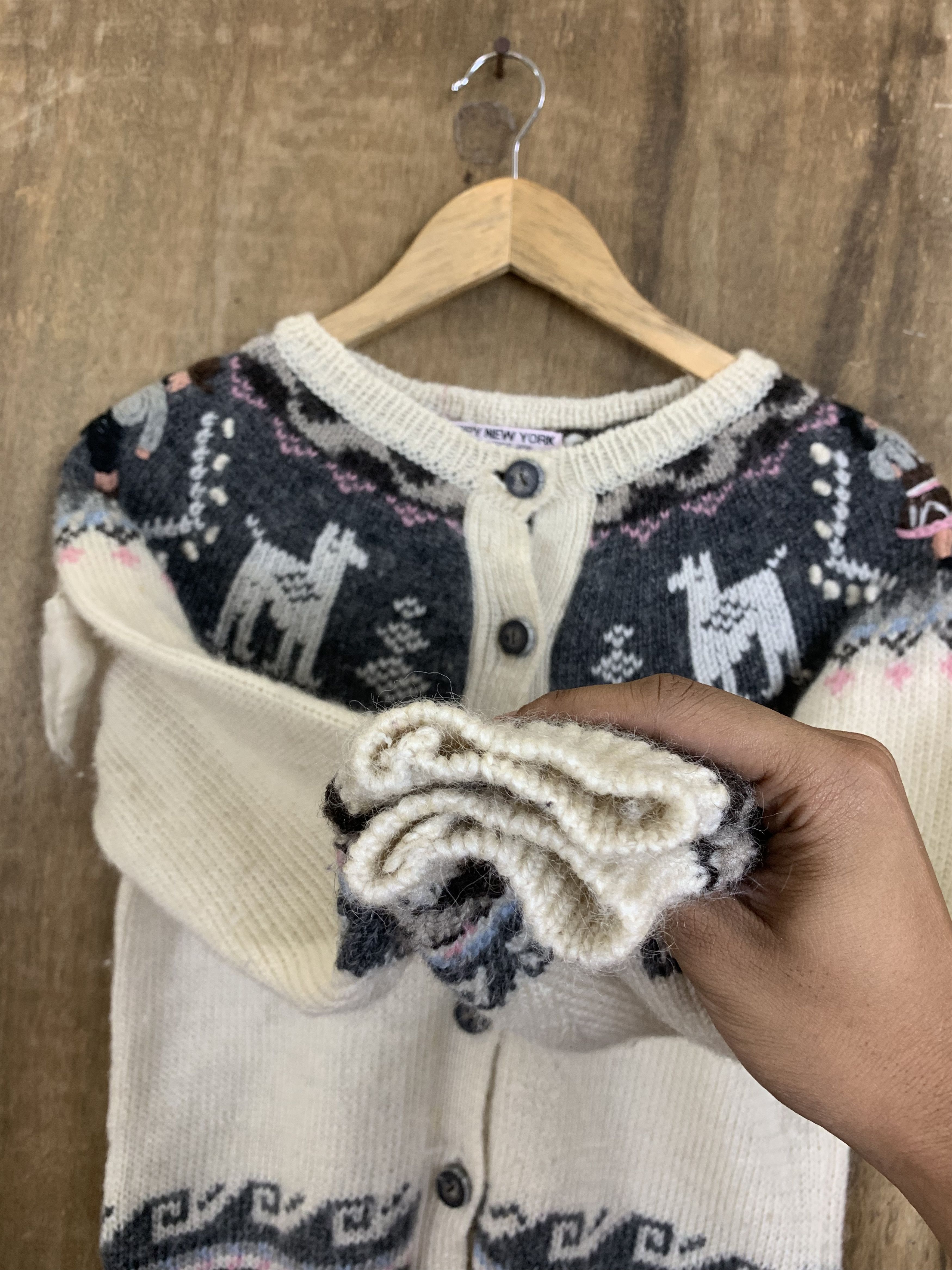 Japanese Brand Cardigan Shinjuku Tokyo Japan Mohair Style Size S / US 4 / IT 40 - 11 Thumbnail