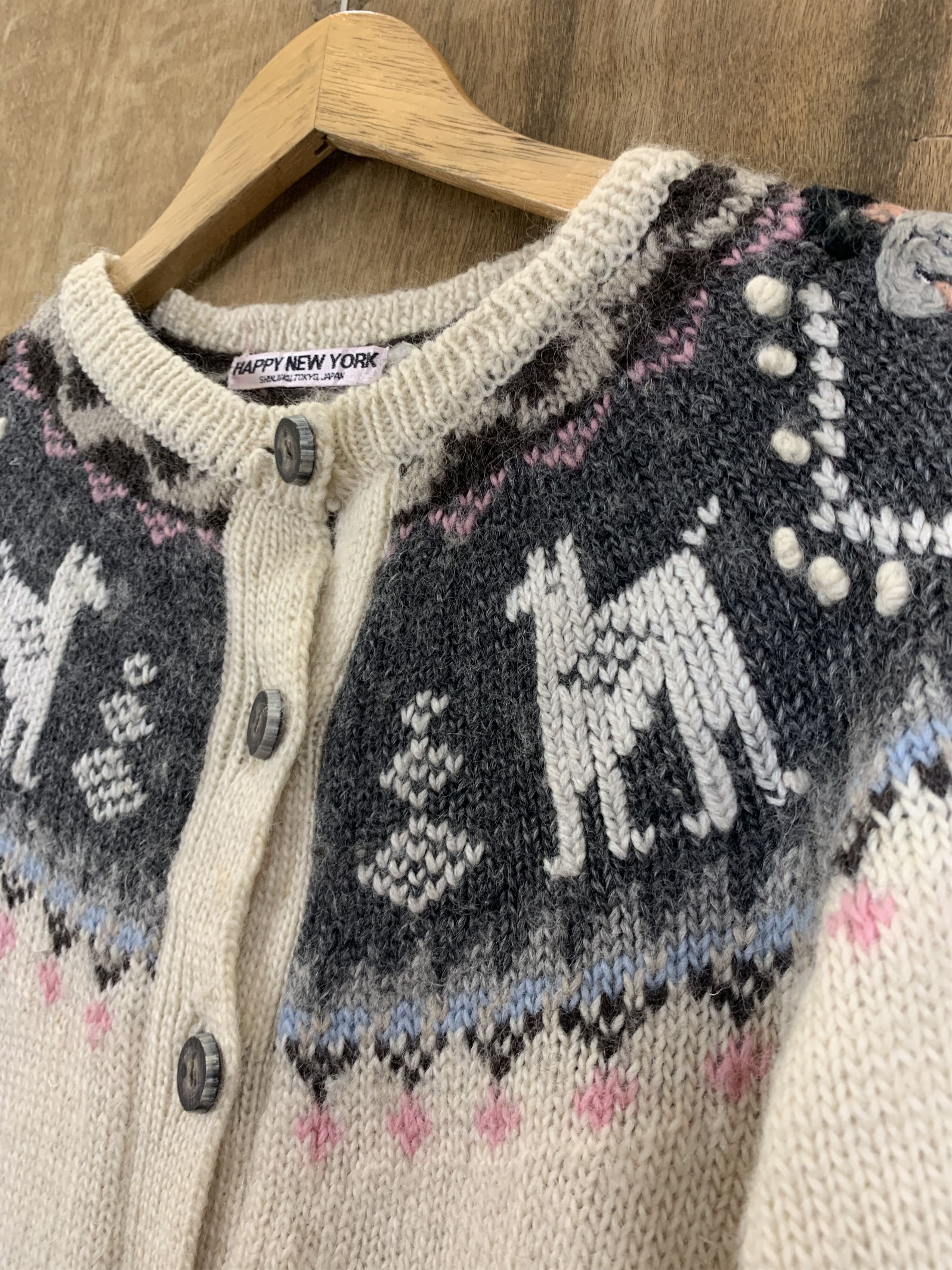 Japanese Brand Cardigan Shinjuku Tokyo Japan Mohair Style Size S / US 4 / IT 40 - 9 Thumbnail