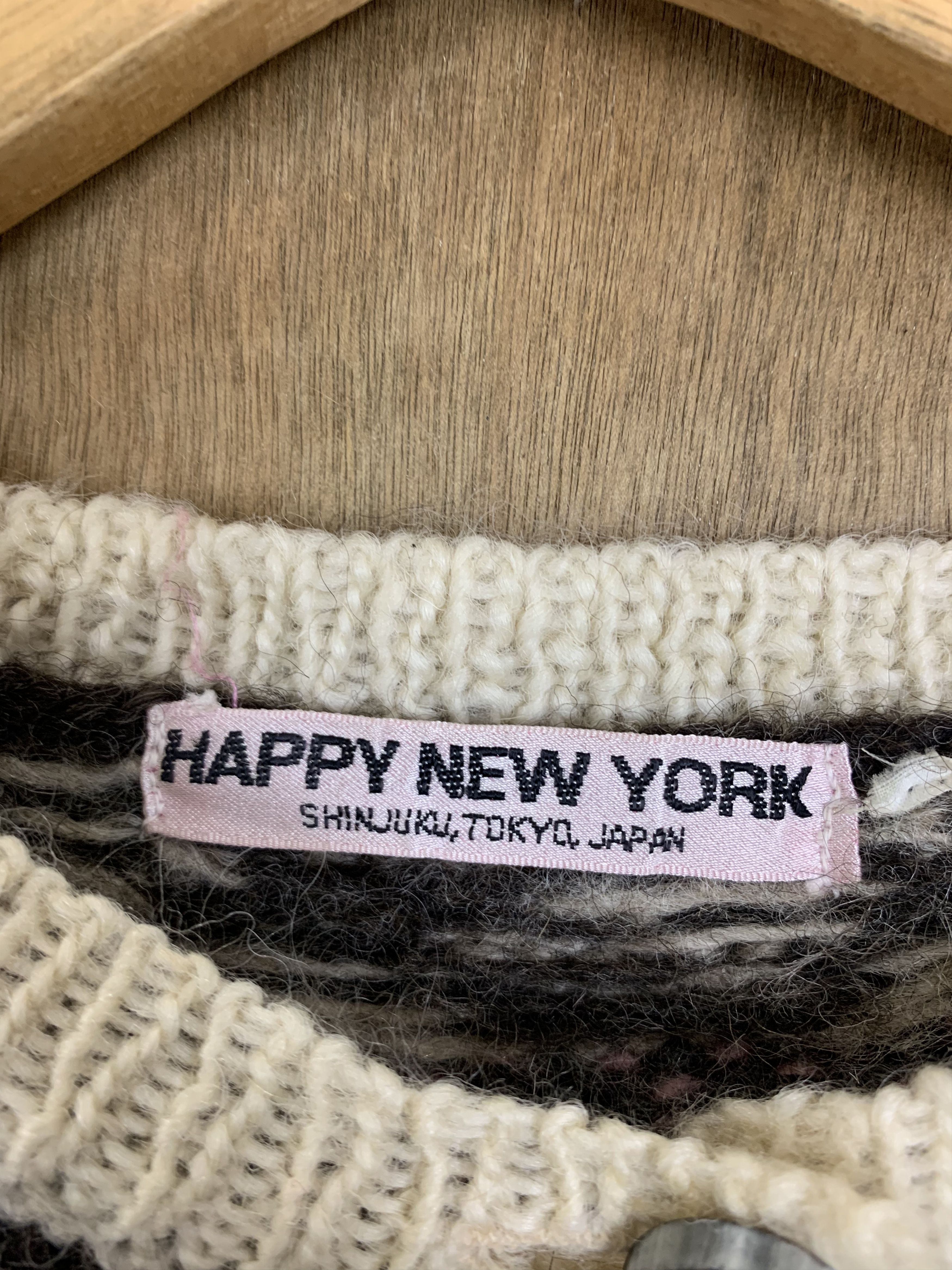 Japanese Brand Cardigan Shinjuku Tokyo Japan Mohair Style Size S / US 4 / IT 40 - 8 Thumbnail