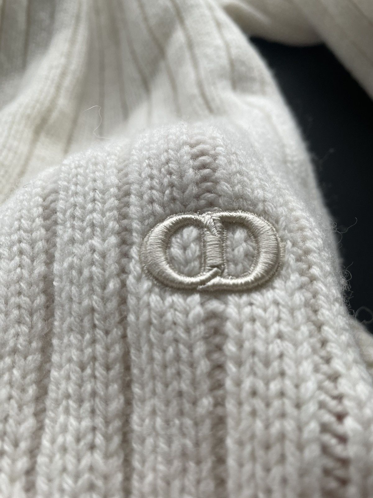 Dior Runway $2,750 Cashmere Virgin Wool Dior Logo Sweater Size US L / EU 52-54 / 3 - 8 Thumbnail