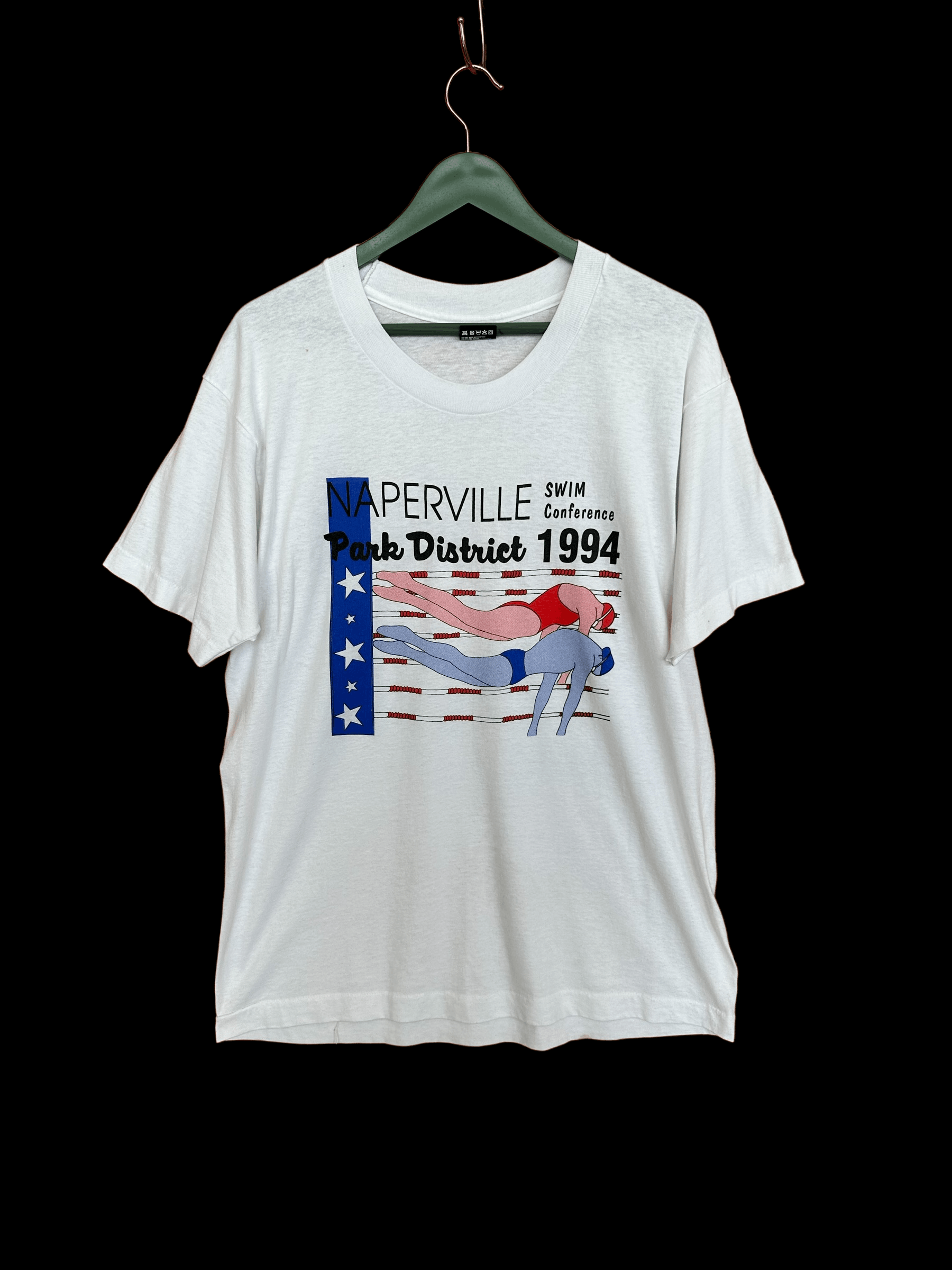 Vintage Vintage 90s Naperville Swim Conference Park District 1994 Size US L / EU 52-54 / 3 - 1 Thumbnail