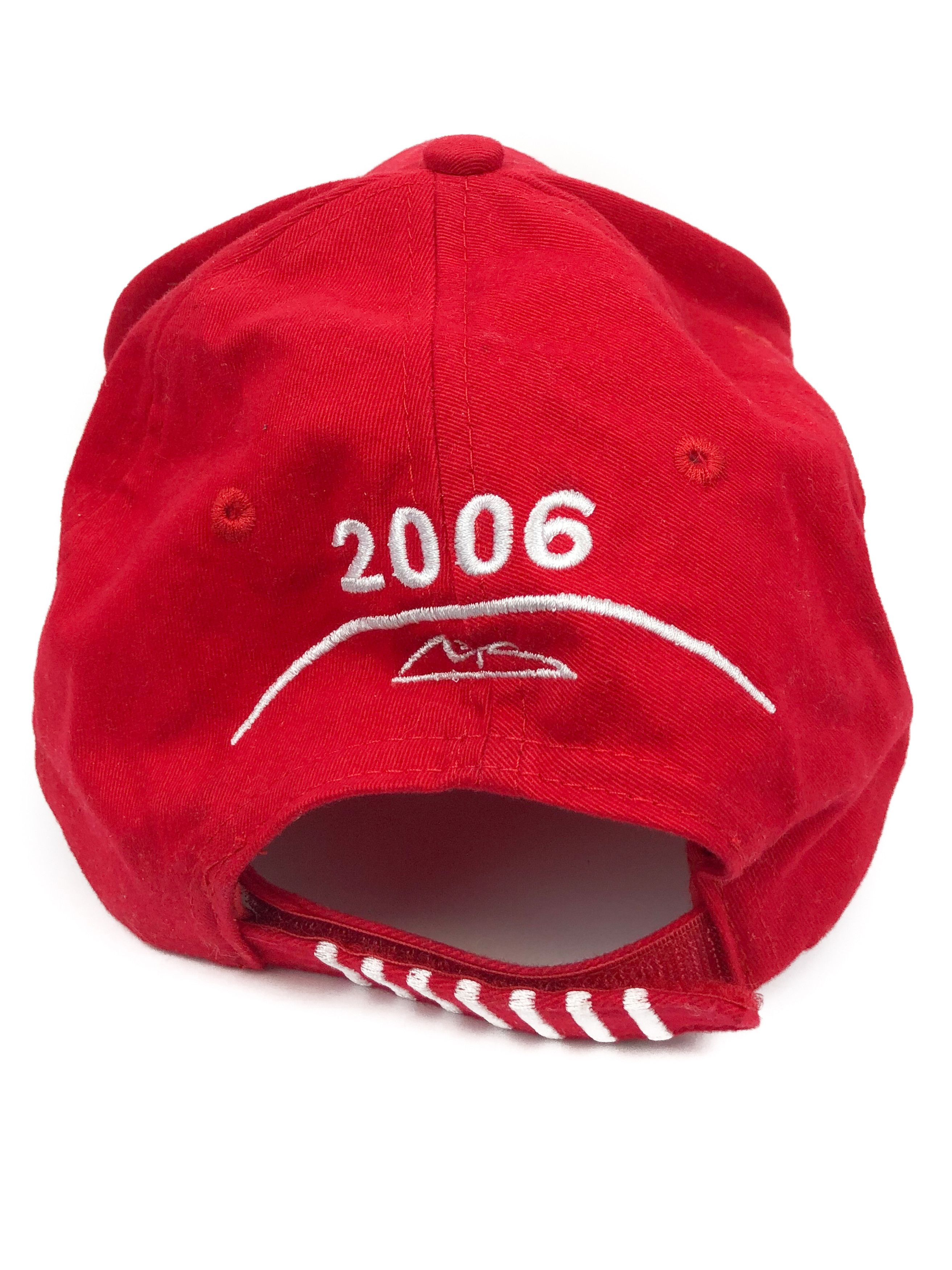 Ferrari 2006 Vintage FERRARI MICHAEL SCHUMACHER Red Cap M205 Size ONE SIZE - 4 Thumbnail