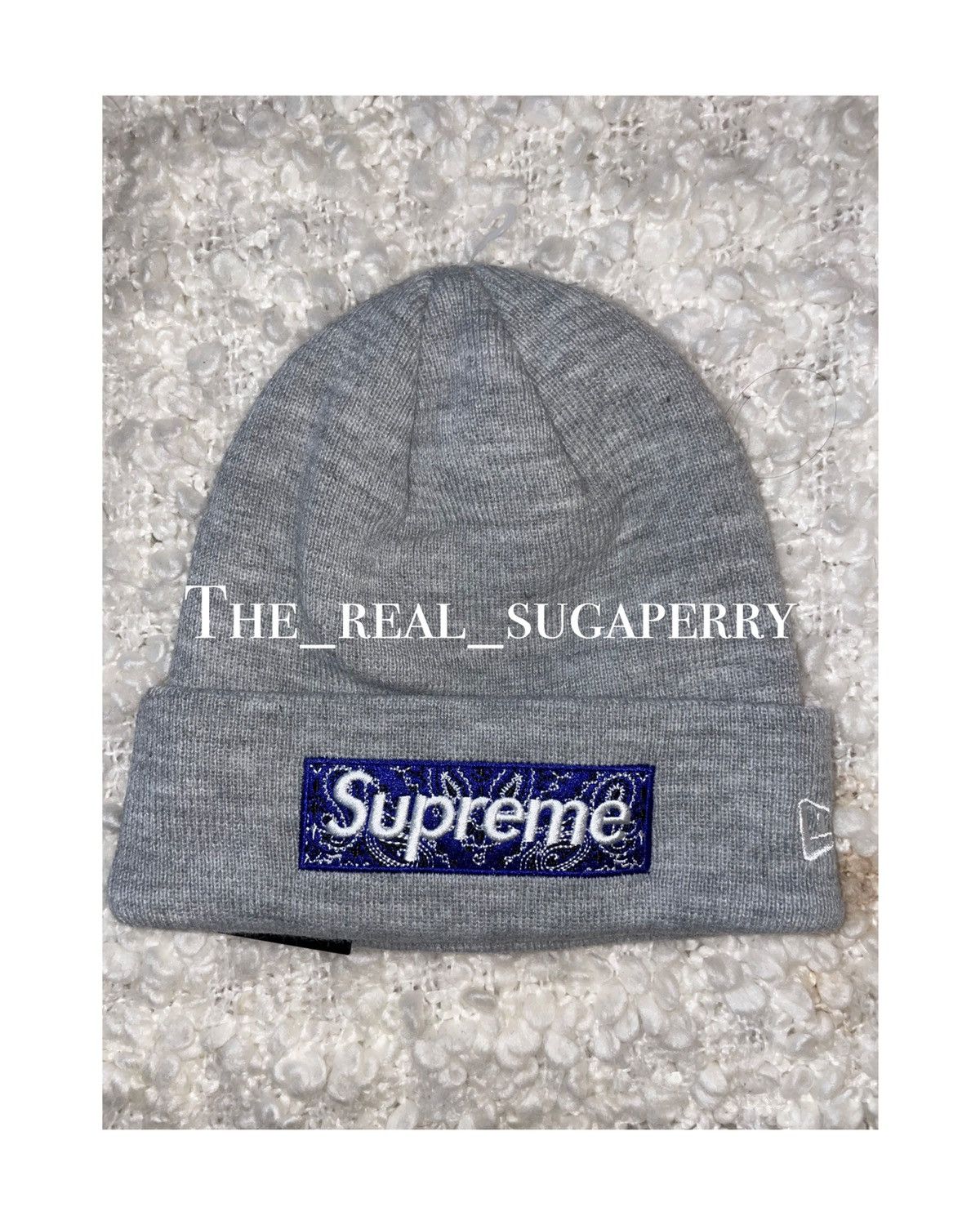 Supreme Supreme New Era Box Logo Bandana Beanie | Grailed