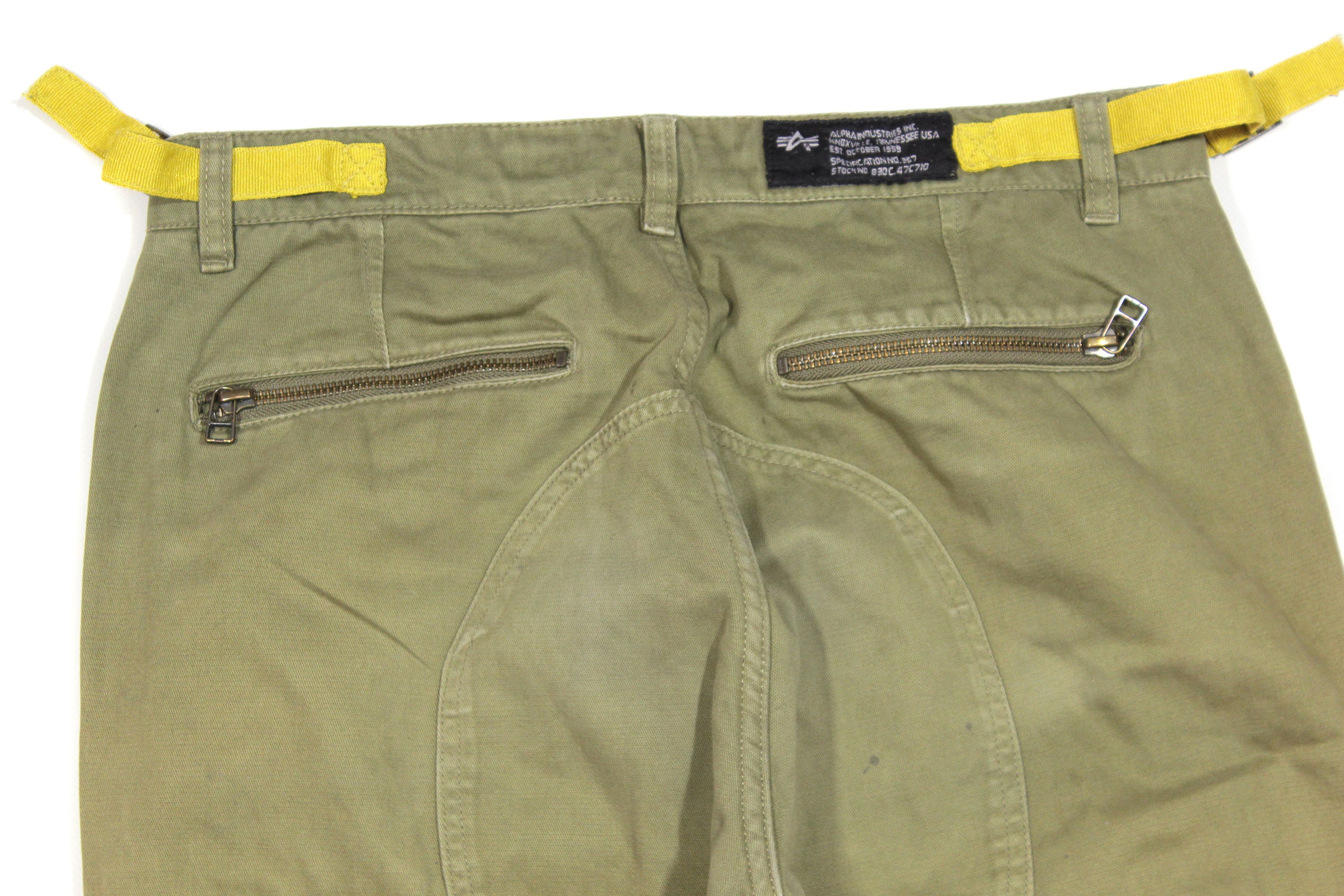 Alpha Industries Multipocket Military Sun Faded Pants Size US 30 / EU 46 - 4 Thumbnail