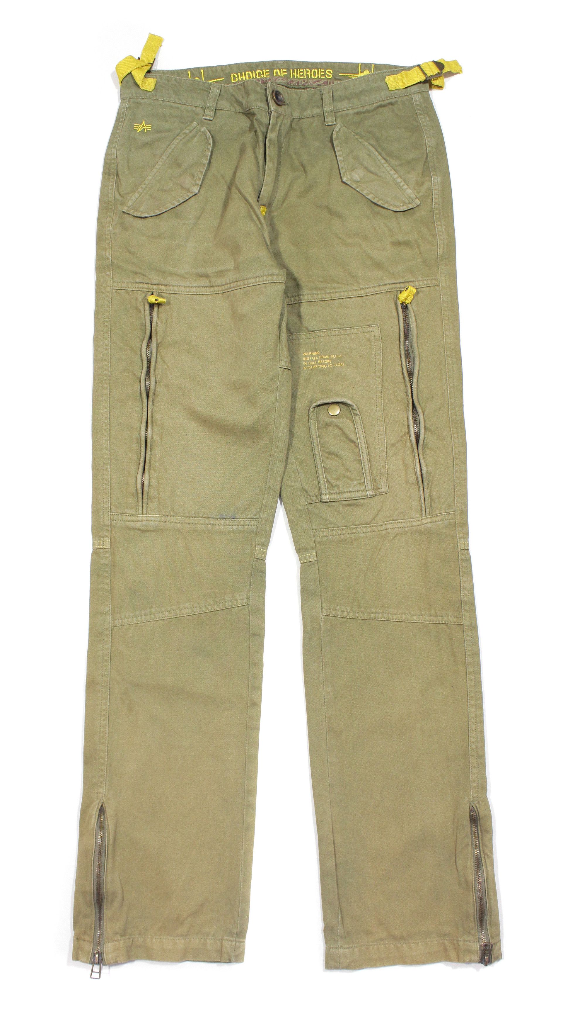 Alpha Industries Multipocket Military Sun Faded Pants Size US 30 / EU 46 - 1 Thumbnail